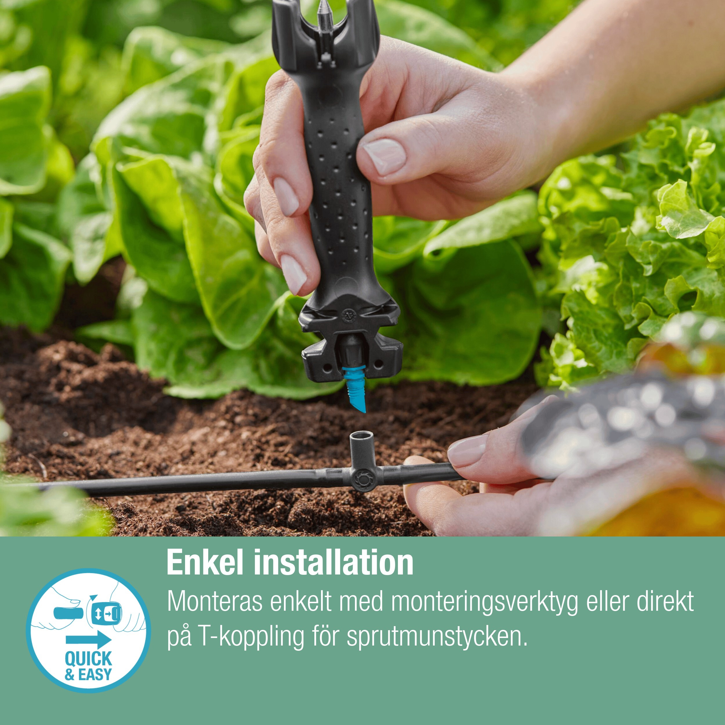 Sprederdyse Gardena Micro 180°