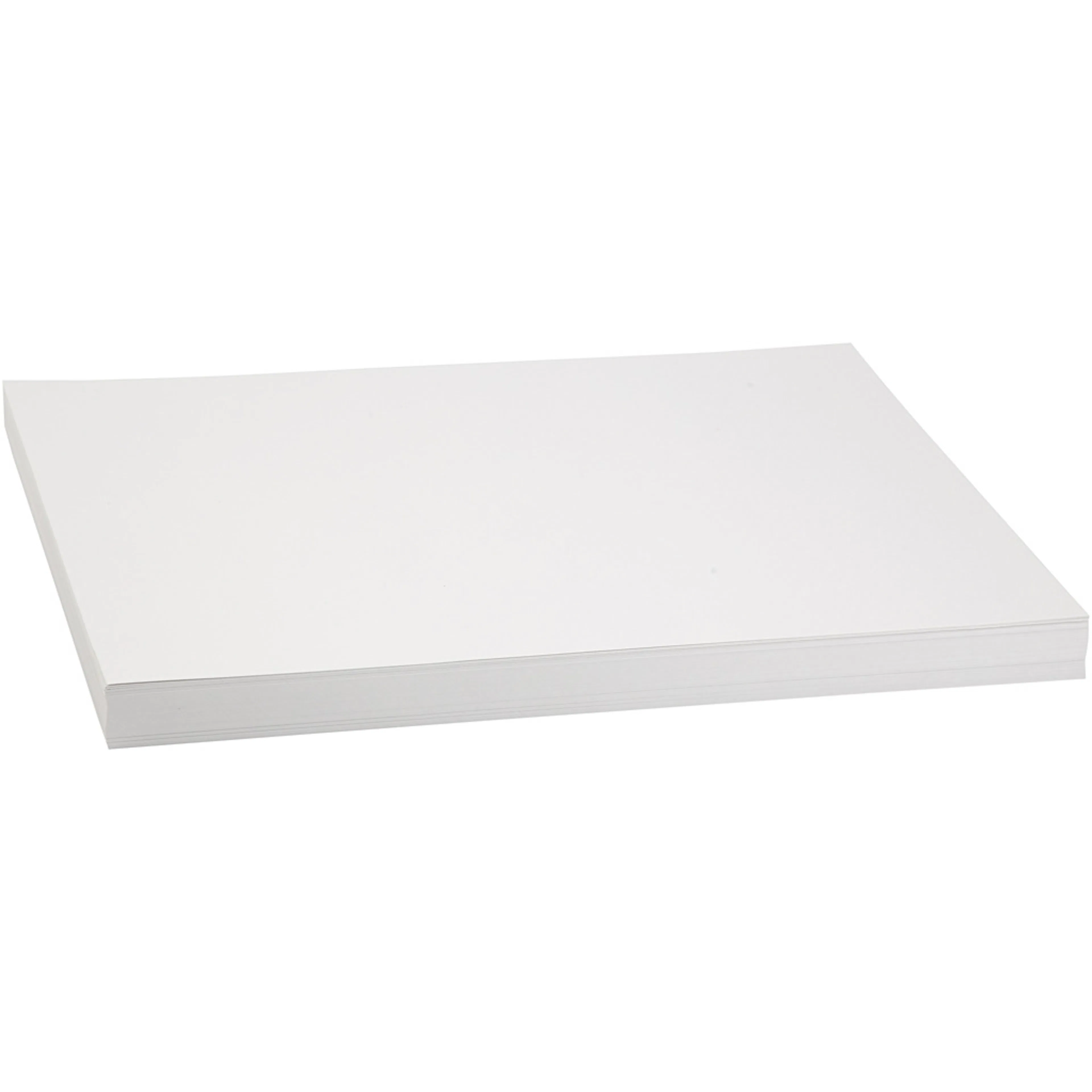 Dekorationskartong, vit, A3, 297x420 mm, 250 g, 100 ark/ 1 f Hvit