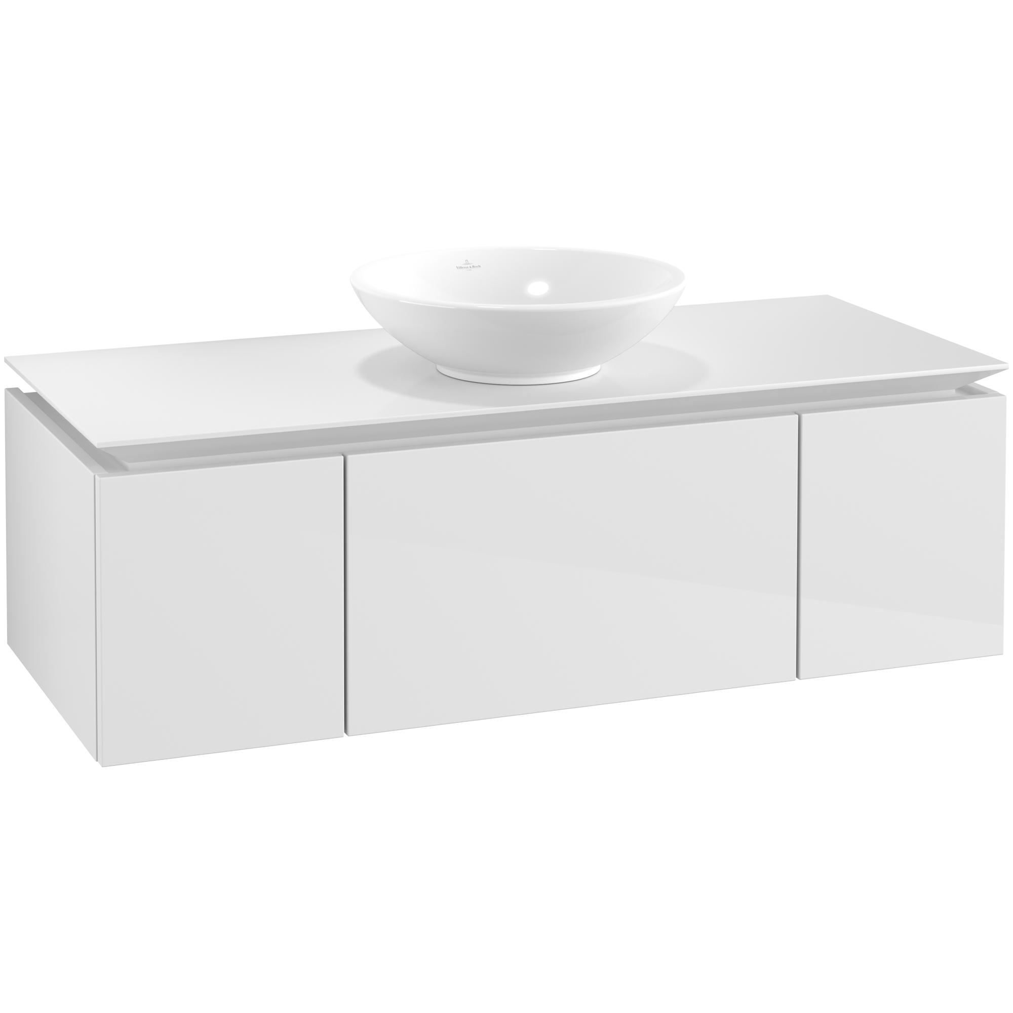 Tvättställsskåp Villeroy & Boch Legato Kompakt med 3 Lådor för Ytmonterat Tvättställ från Övriga V&B Serier | badrum - badrumsmobler - tvattstallsskap-och-kommod | KakelKungen