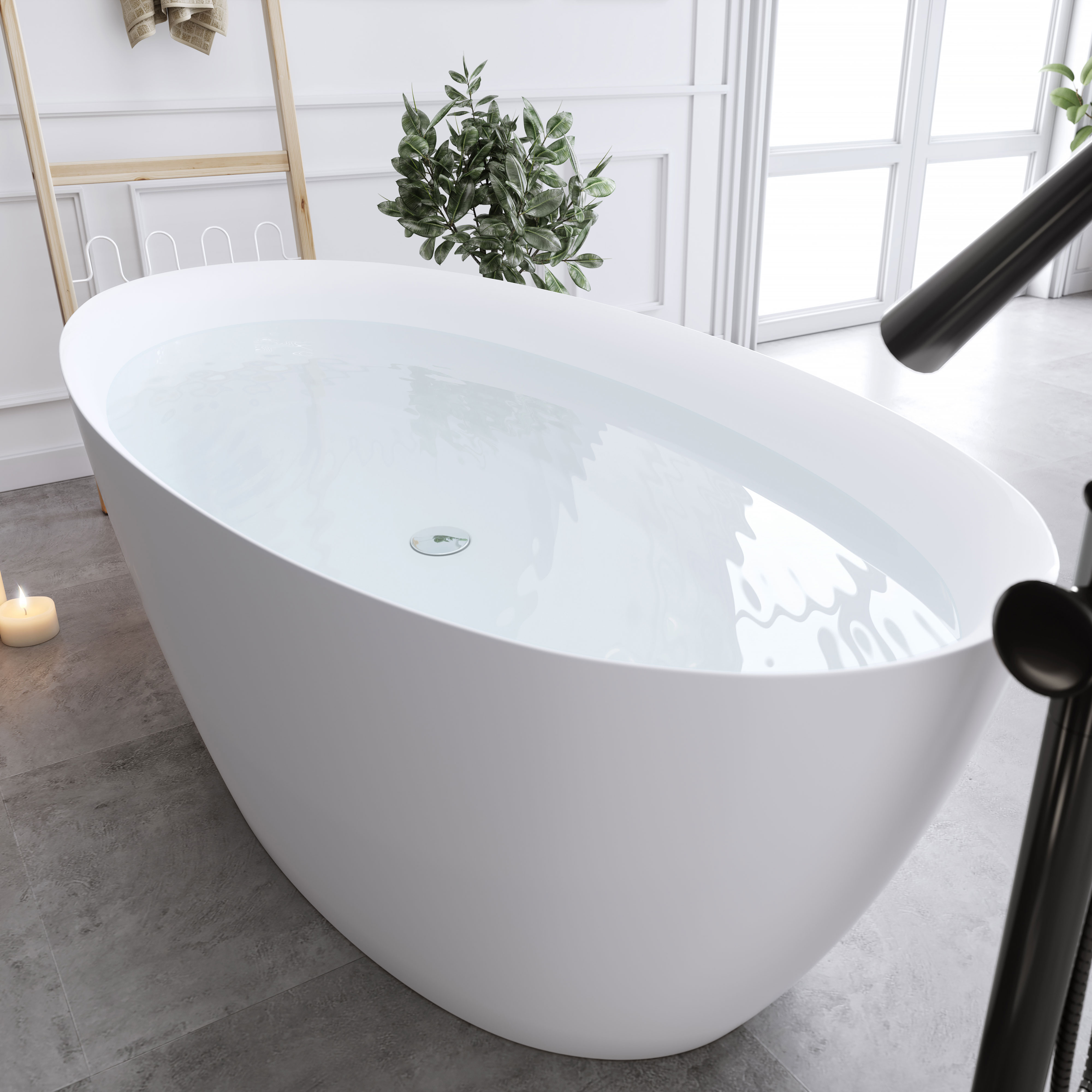 Badekar Bathlife Sund Matt