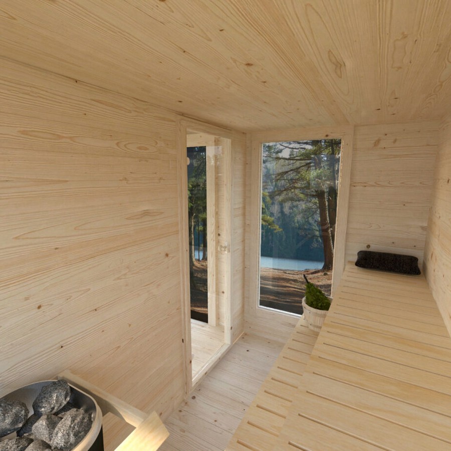 Badstuhus Palmako Sanna 12,8 m2