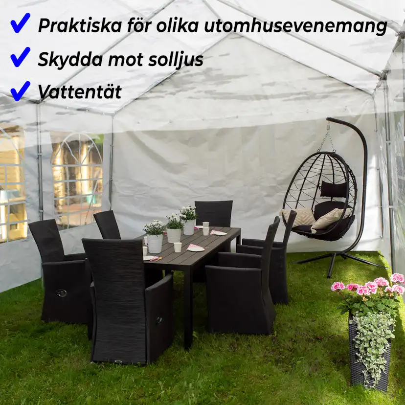 Festtelt Lykke Premium 6x12m