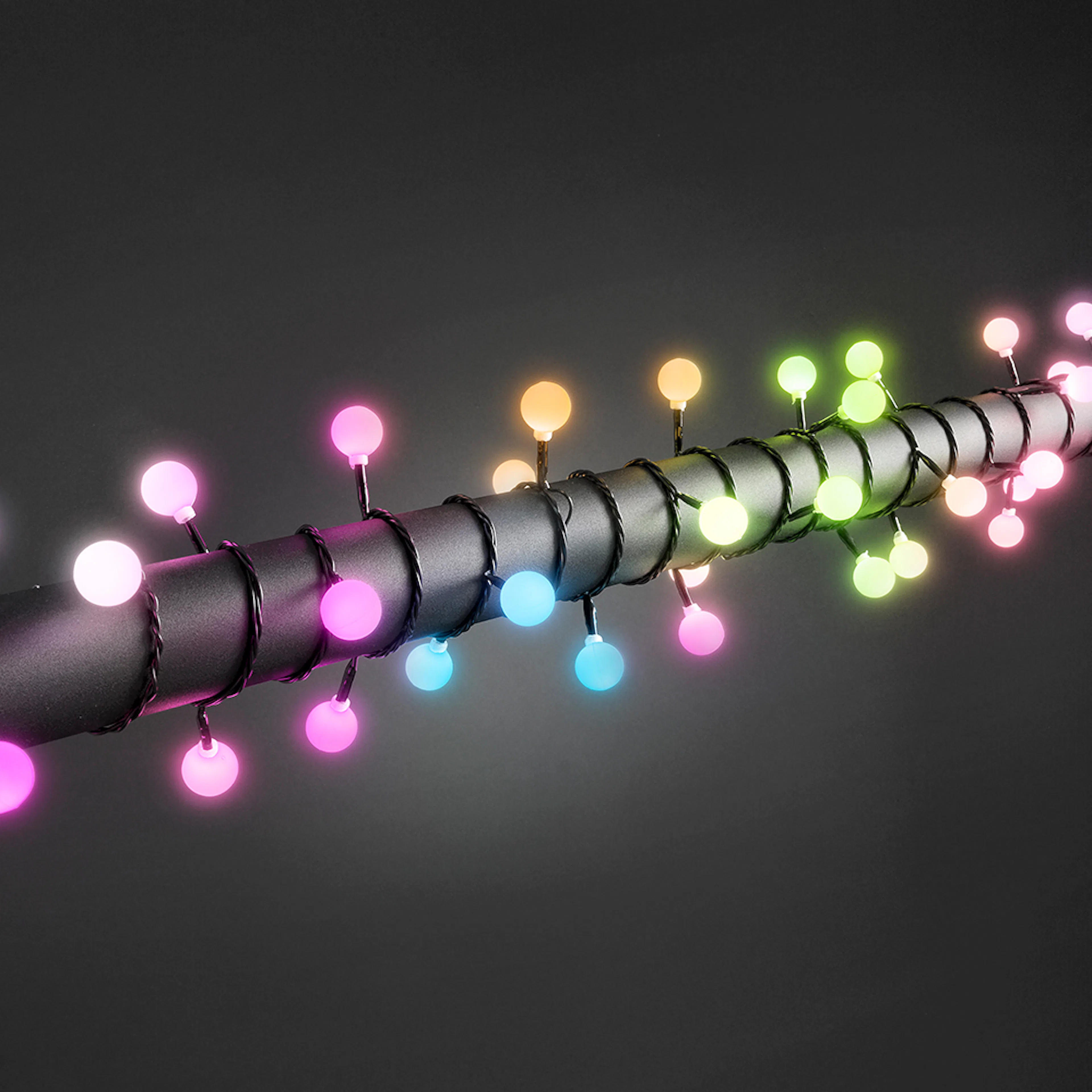 Lyslenke Gnosjö Konstsmide 80 stk RGB LED