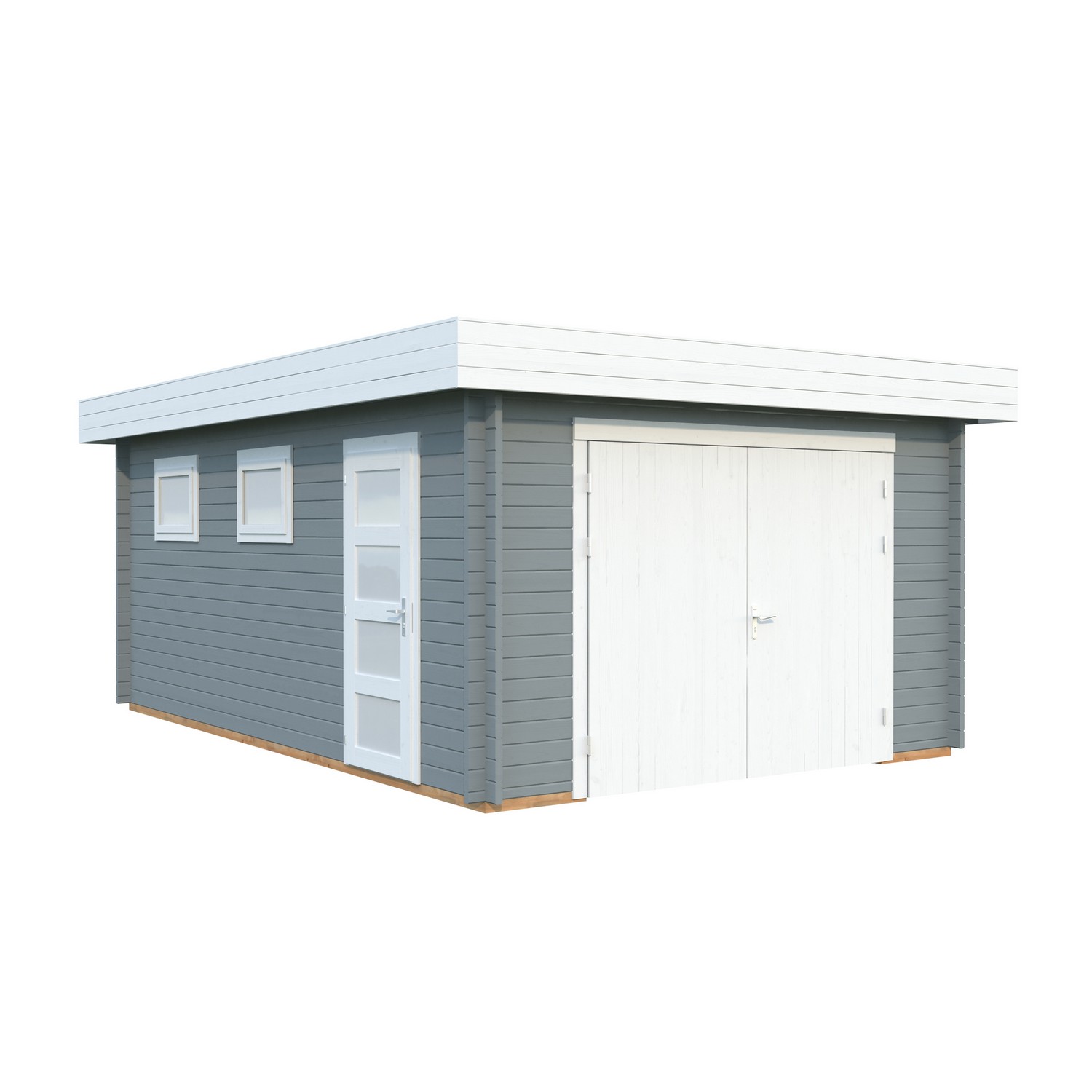Garasje Palmako Rasmus 19 m2 med Dobbel Treport