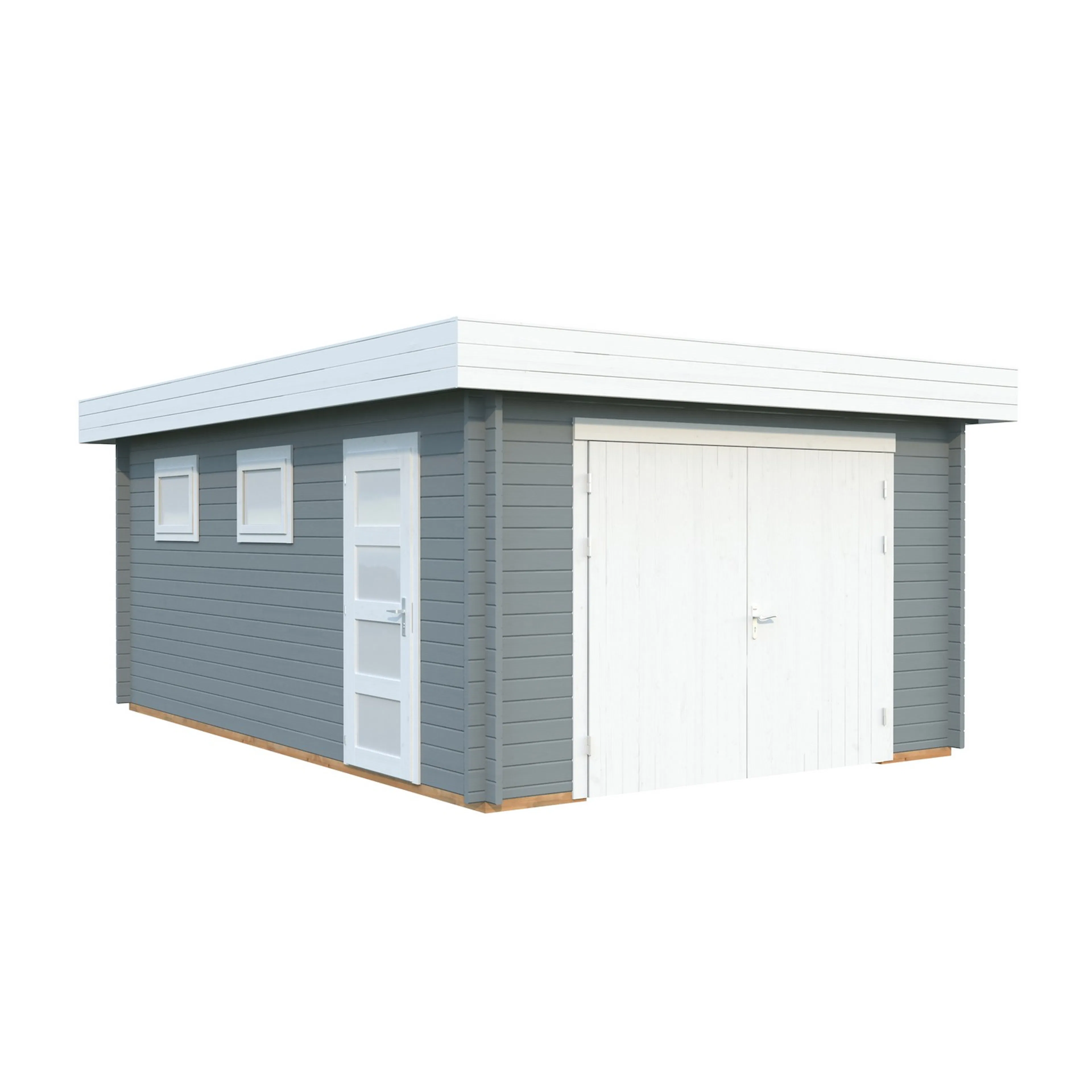 Garasje Palmako Rasmus 19 m2 med Dobbel Treport