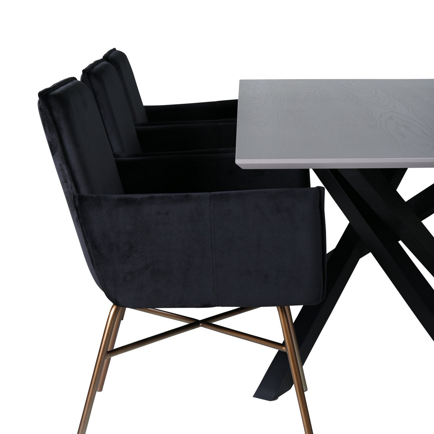 Spisegruppe Venture Home Piata med 6 Annika Stoler
