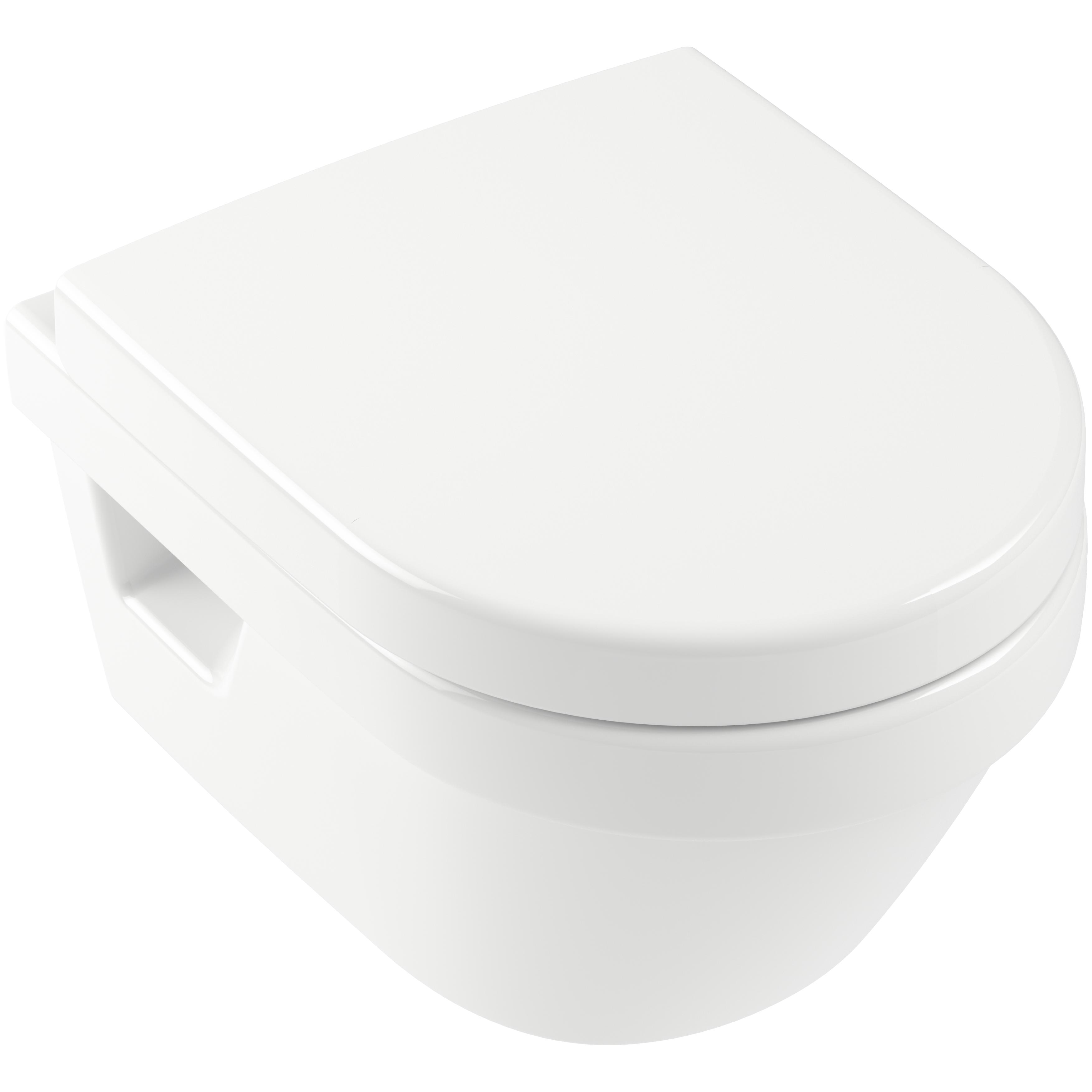 V&auml;ggh&auml;ngd Toalettstol Villeroy & Boch Architectura Kompakt