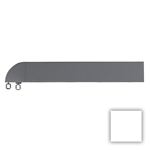 Hörnlist Hestraplattan Universa Snow White | golv - utegolv - trall-balkong | KakelKungen