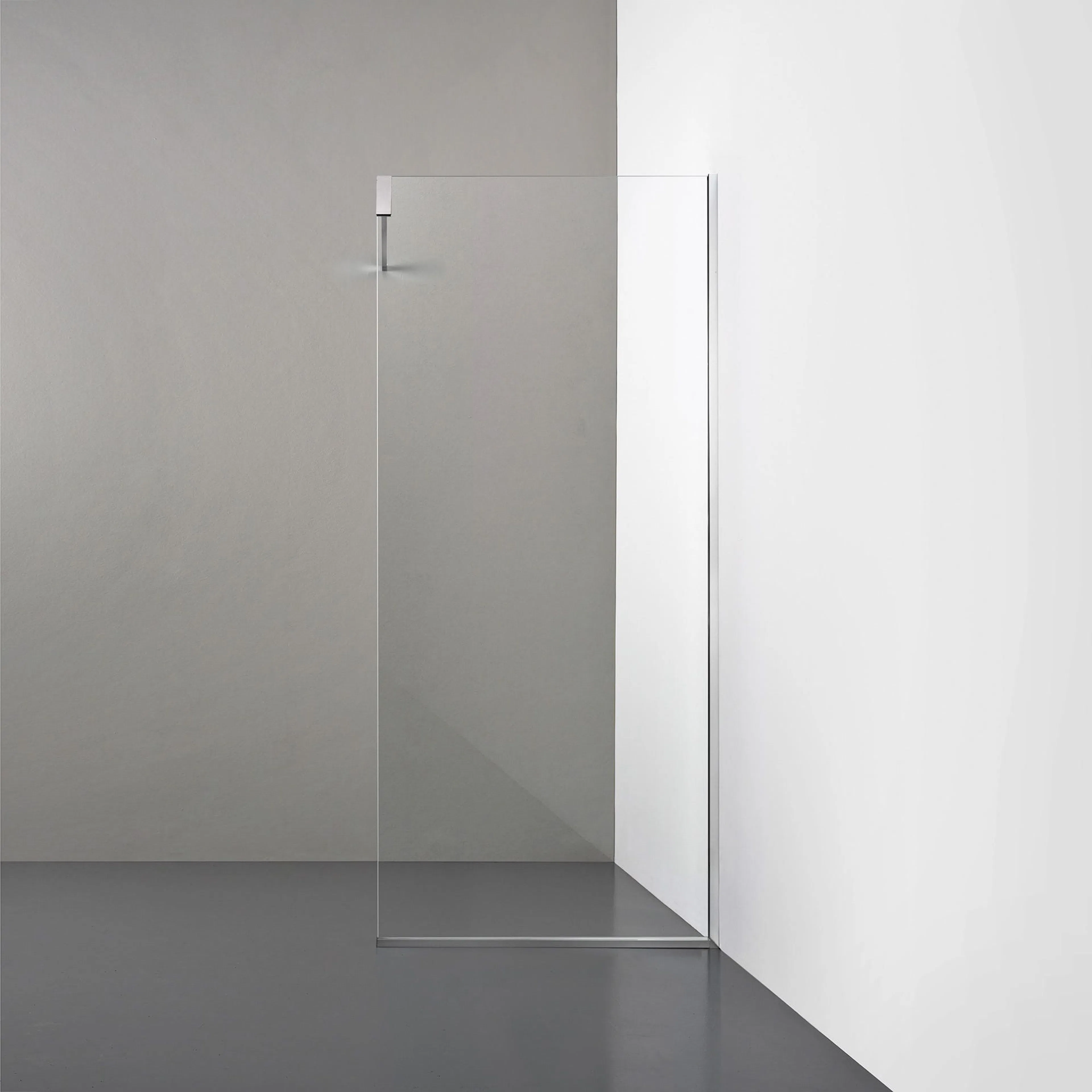 Duschvägg Rooh R3 700, Klarglas, Polerad Aluminium
