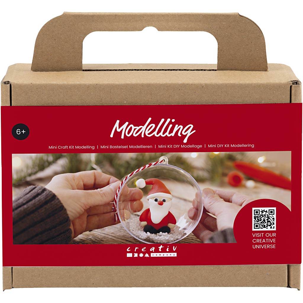 Modellering Creativ Company Mini DIY Kit Julenisse