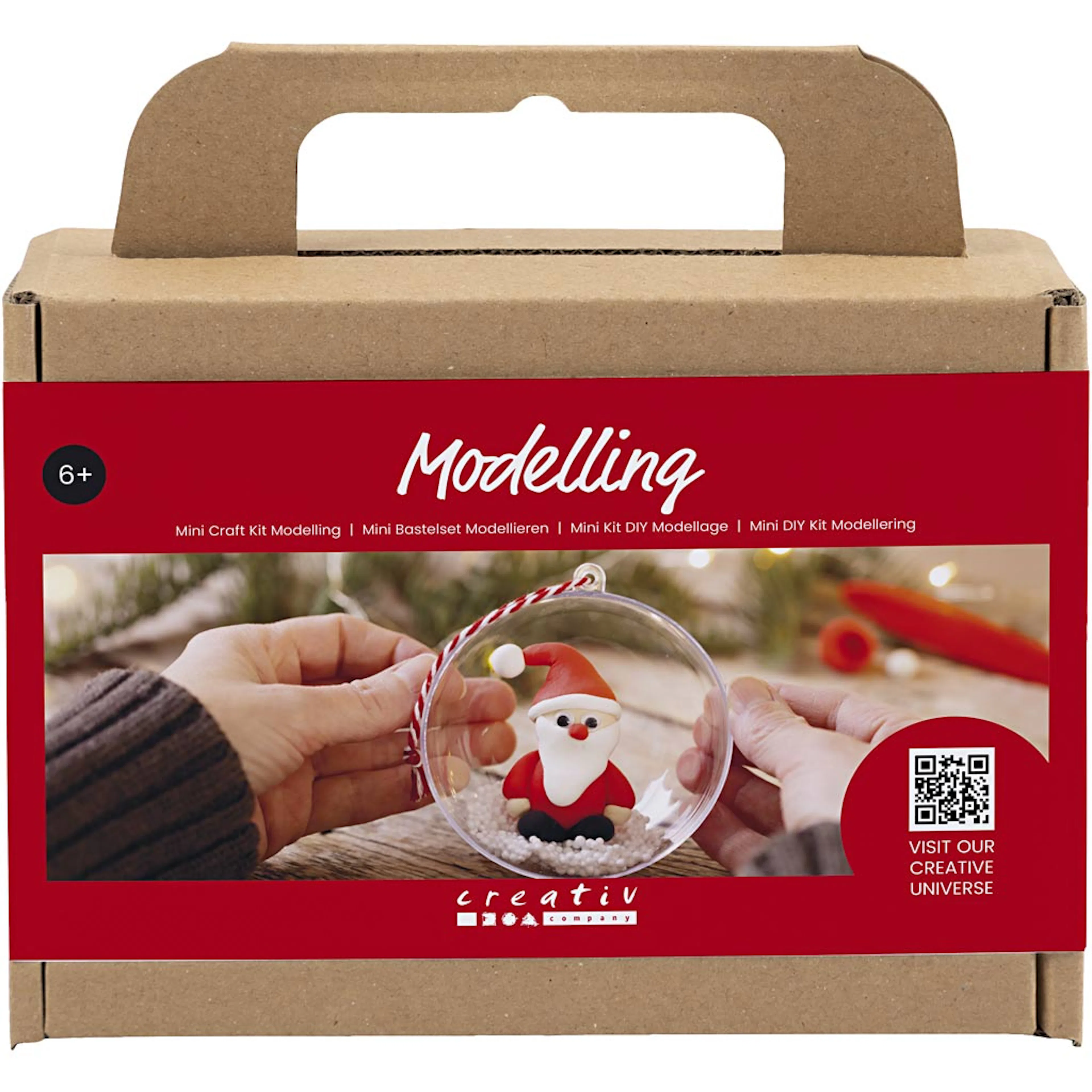 Modellering Creativ Company Mini DIY Kit Julenisse