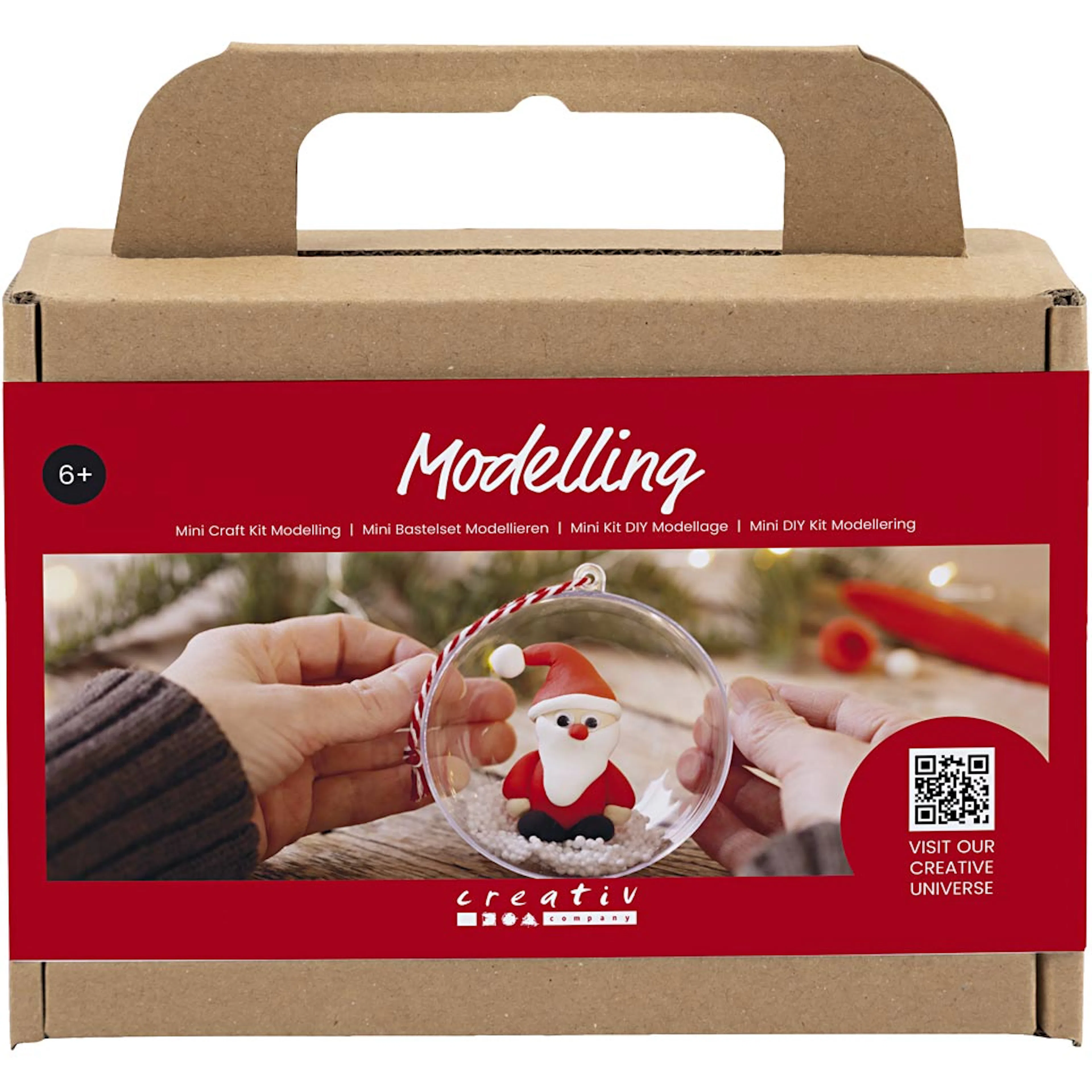 Modellering Creativ Company Mini DIY Kit Julenisse