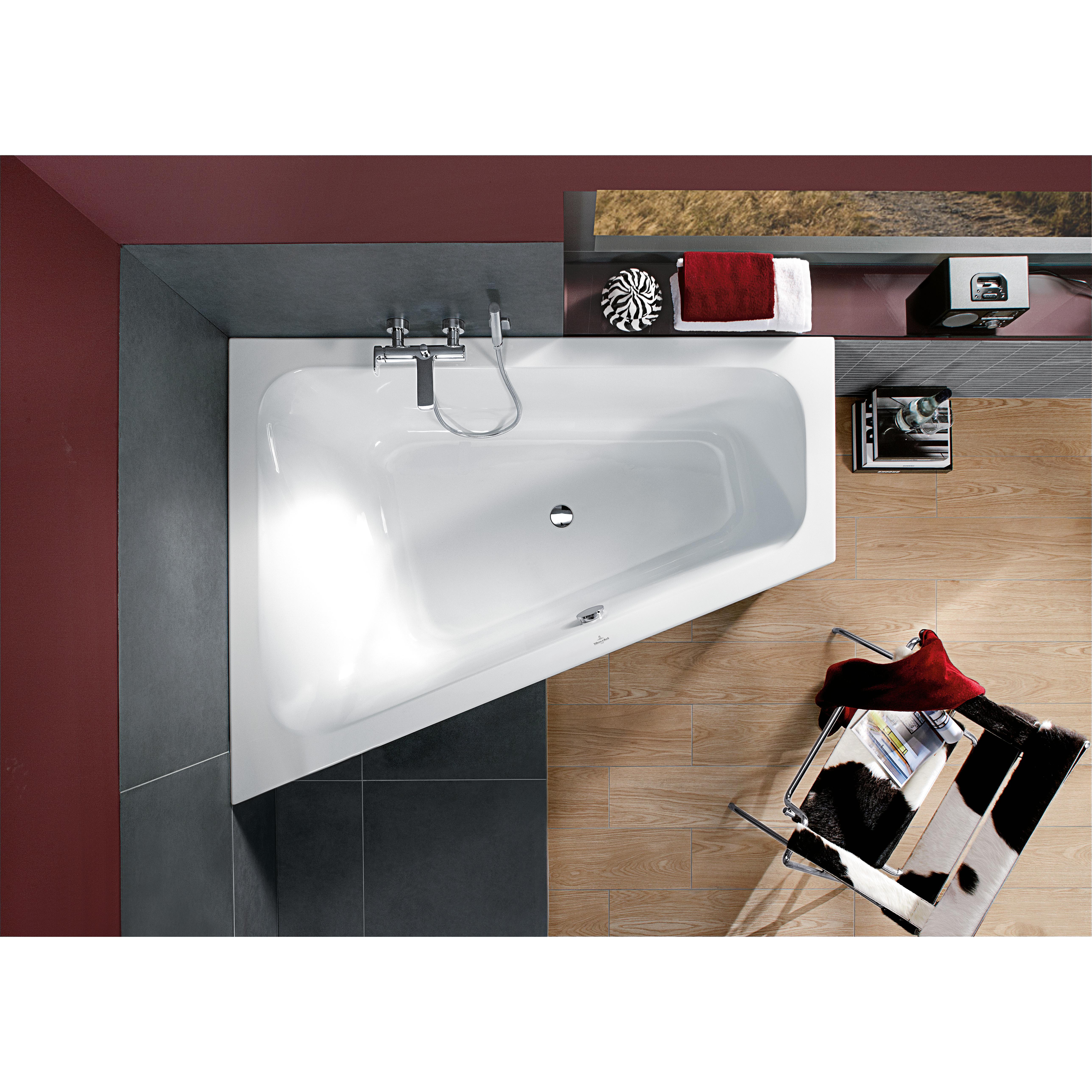 Badkar Villeroy & Boch Loop & Friends Hörninstallerat