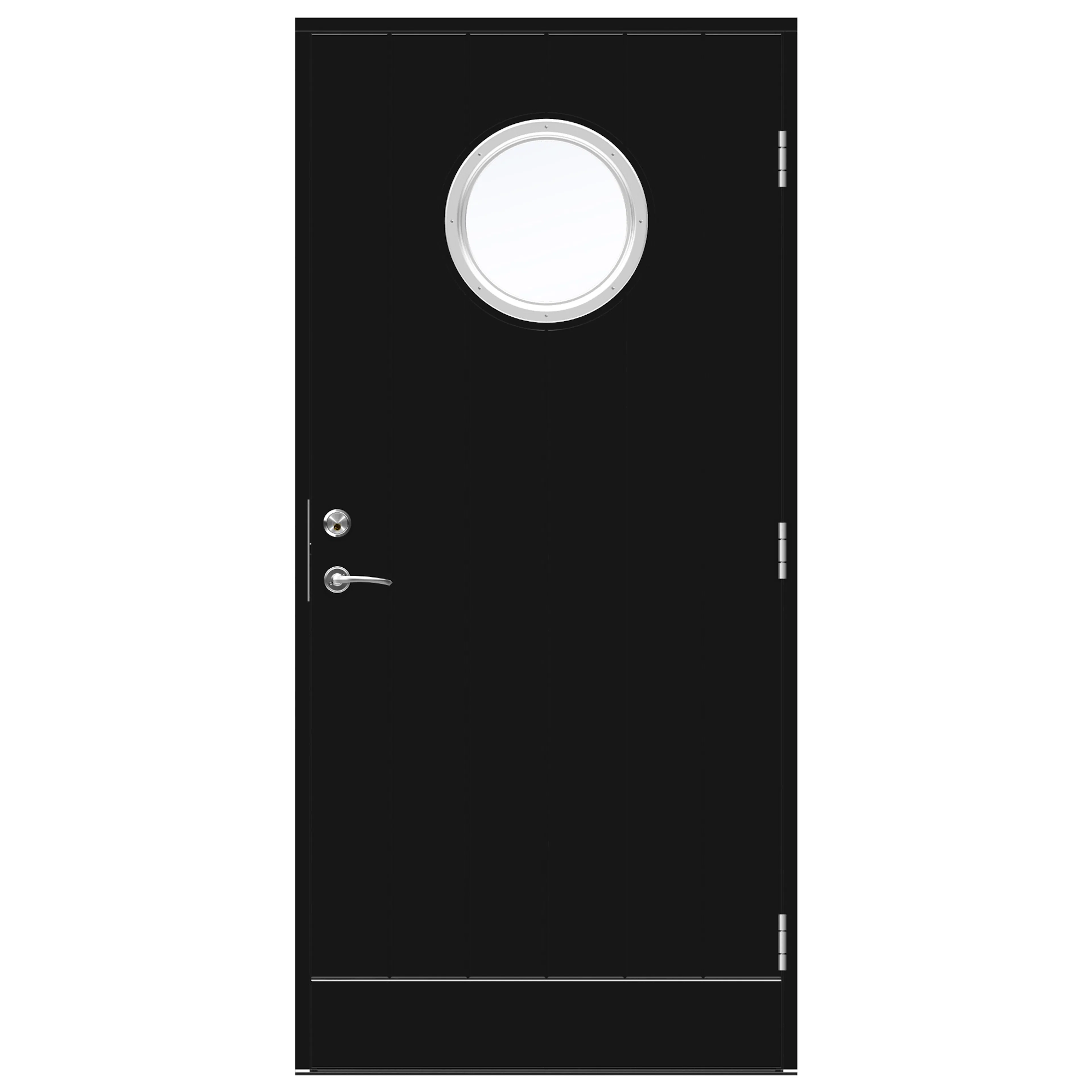 Ytterdør Swedoor Advance-Line Nordic Mora med Yale Doorman Classic Home