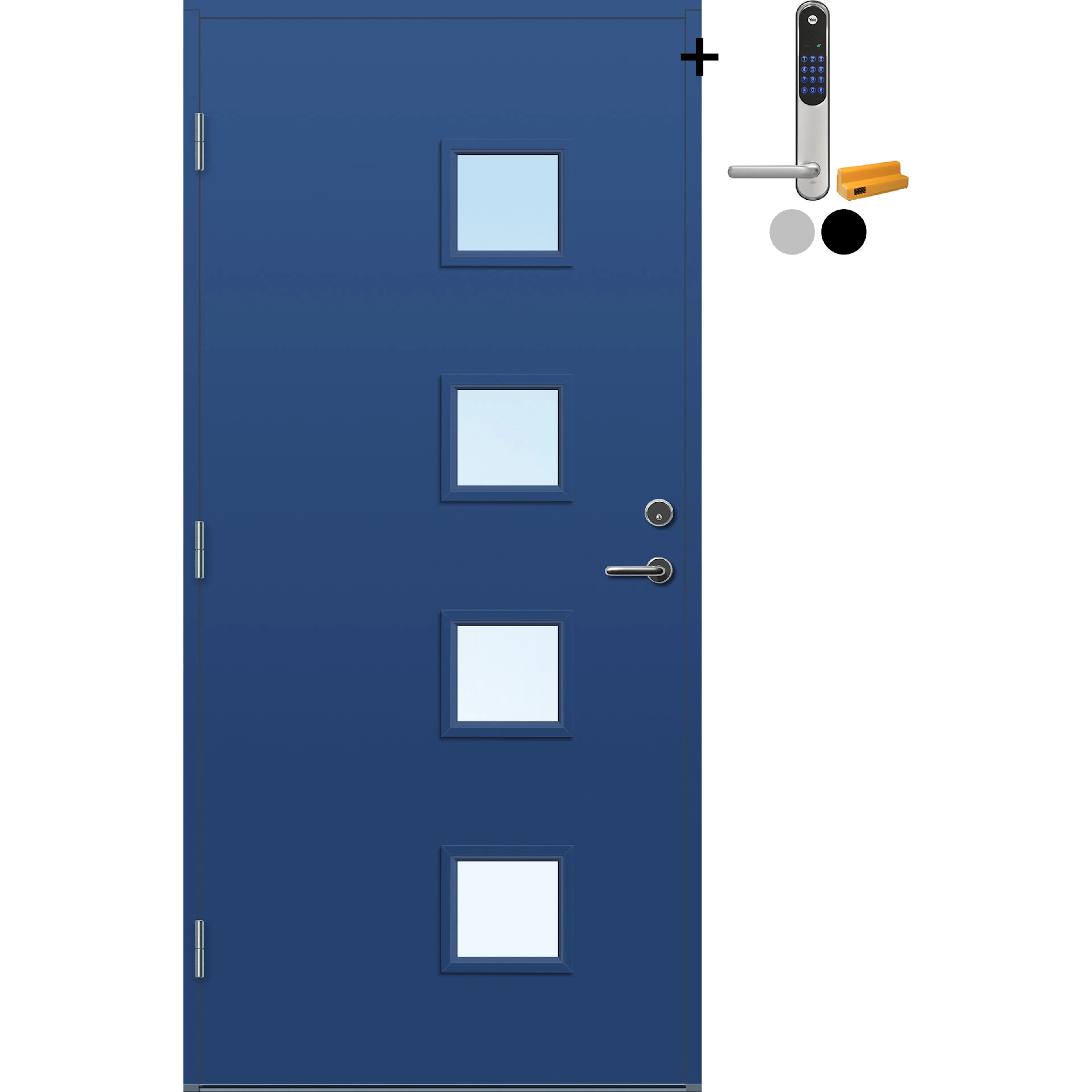NCS S-5030-R80B, Blå