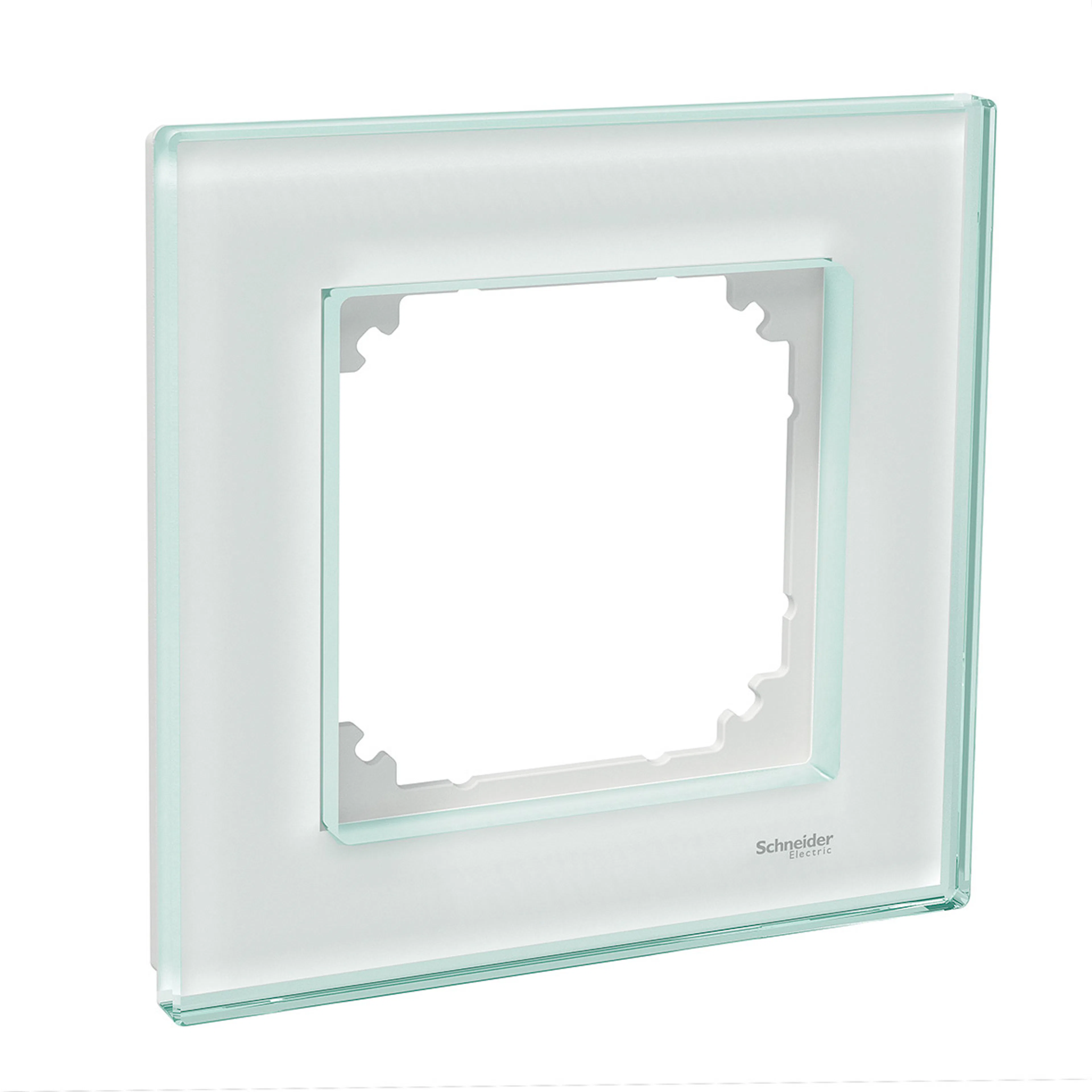 Ramme Schneider Electric Exxact Solid Hvit