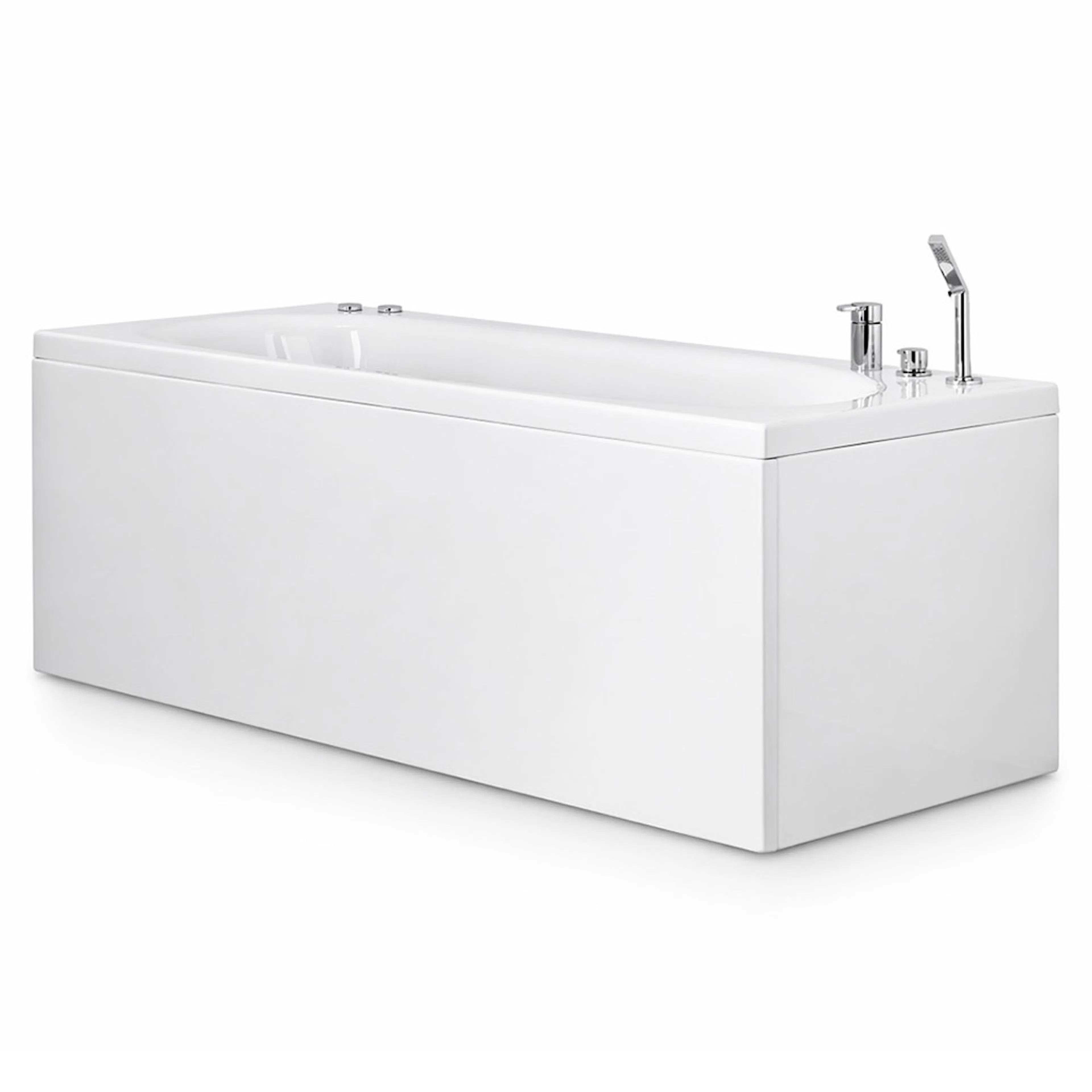 Bubbelbadkar Relounge 160 Right-Bronze + inkl. Blandare Right Bronze