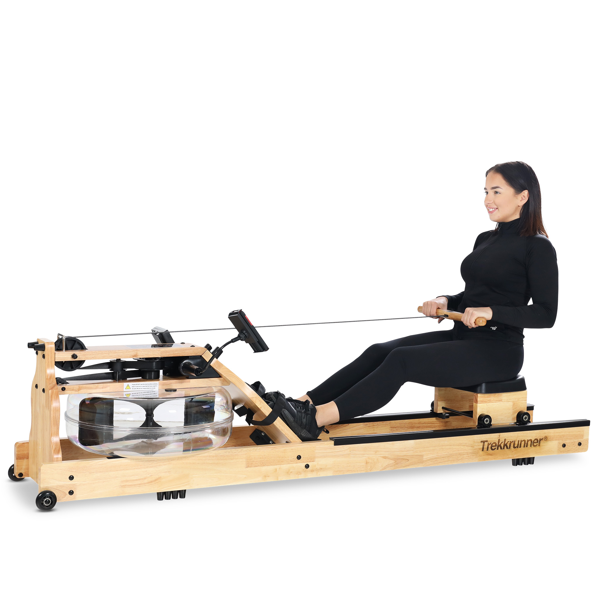 Romaskin Trekkrunner med Vannmotstand | Massiv eik | TR020