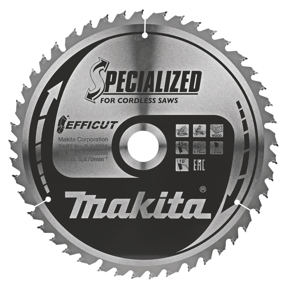 Sagblad Makita B-64624 45T