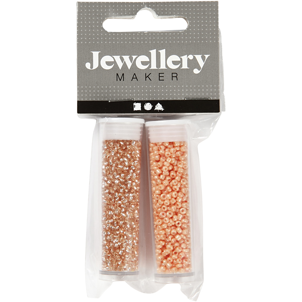 Rocaillesperler Creativ Company D17 mm Str 15/0 Hullstr 0,5-0,8 mm 2x7 g/1 Pk