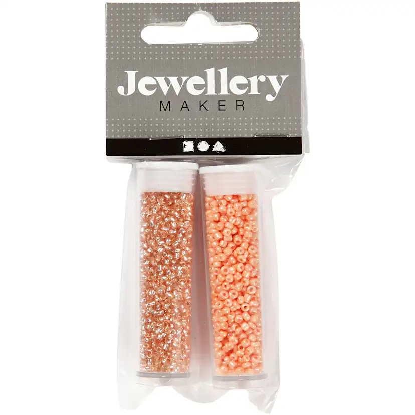 Rocaillesperler Creativ Company D17 mm Str 15/0 Hullstr 0,5-0,8 mm 2x7 g/1 Pk