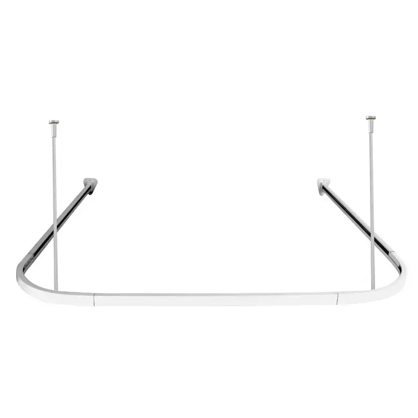 Dusjstang Habo Skinne 900x900x900 mm Hvit
