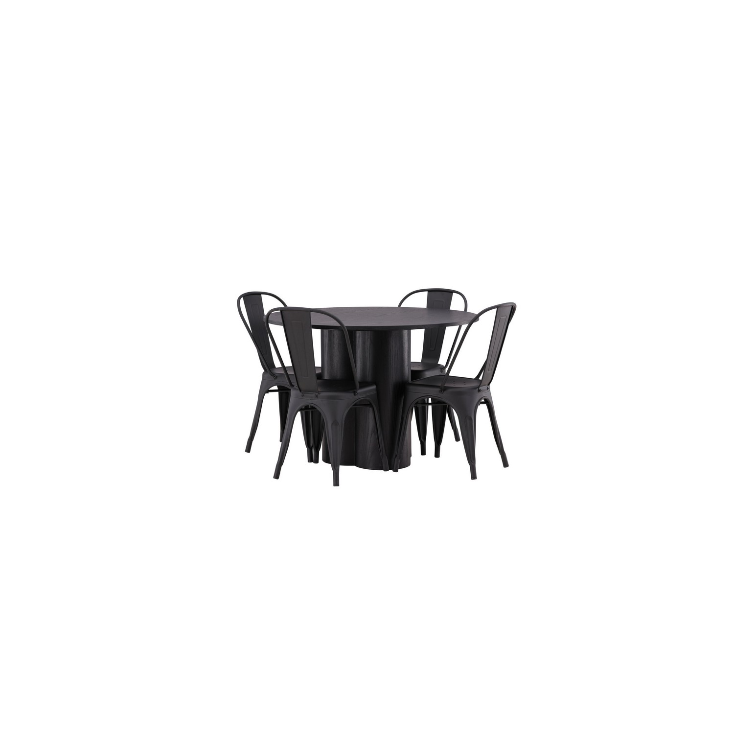 Spisegruppe Venture Home Olivia med 4 Tempe Stoler