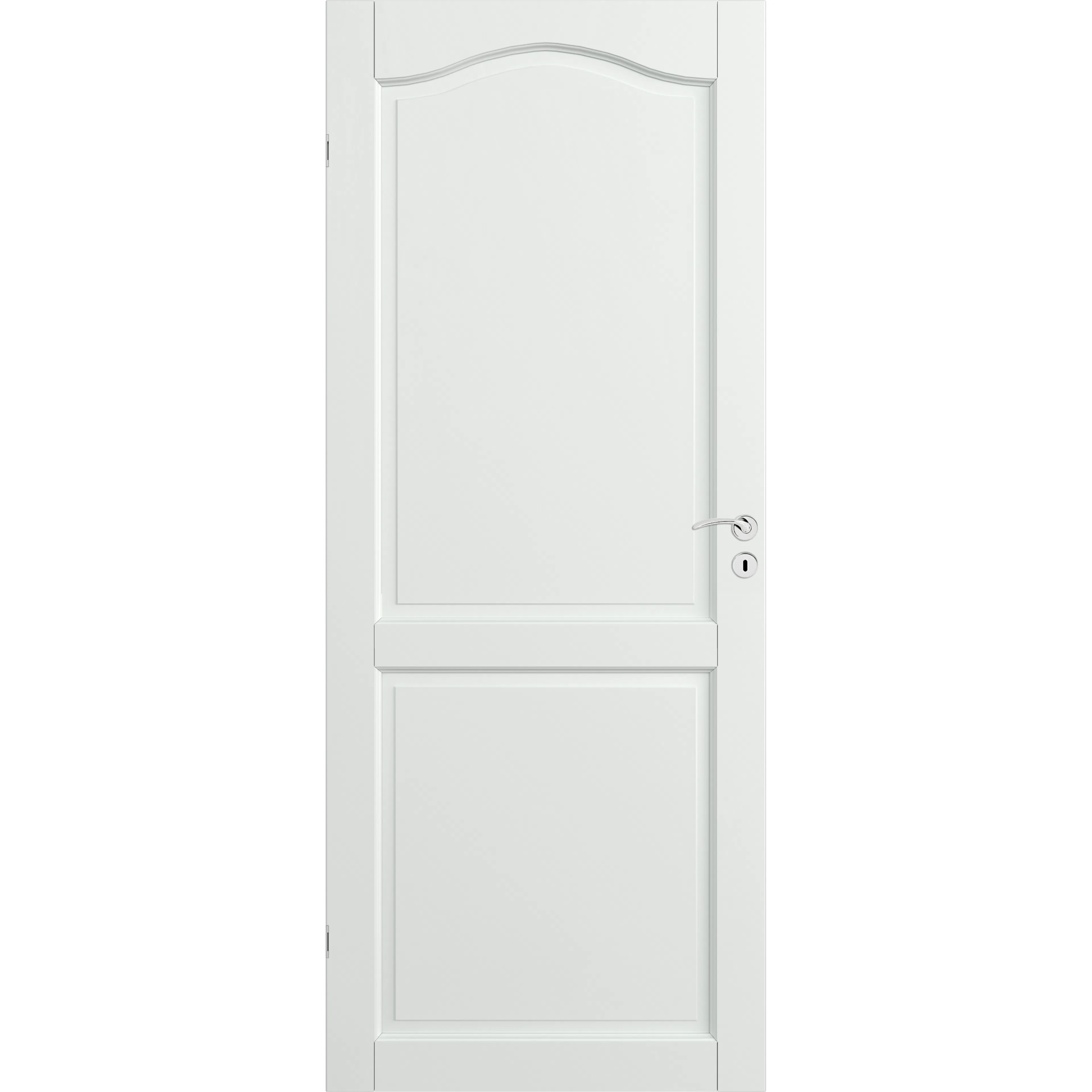 DØR 8X20 SIV MALT NCS S0500-N BxH: 80x200 (dørbladmål: 72,6x194), Klassisk Hvit S0500-N