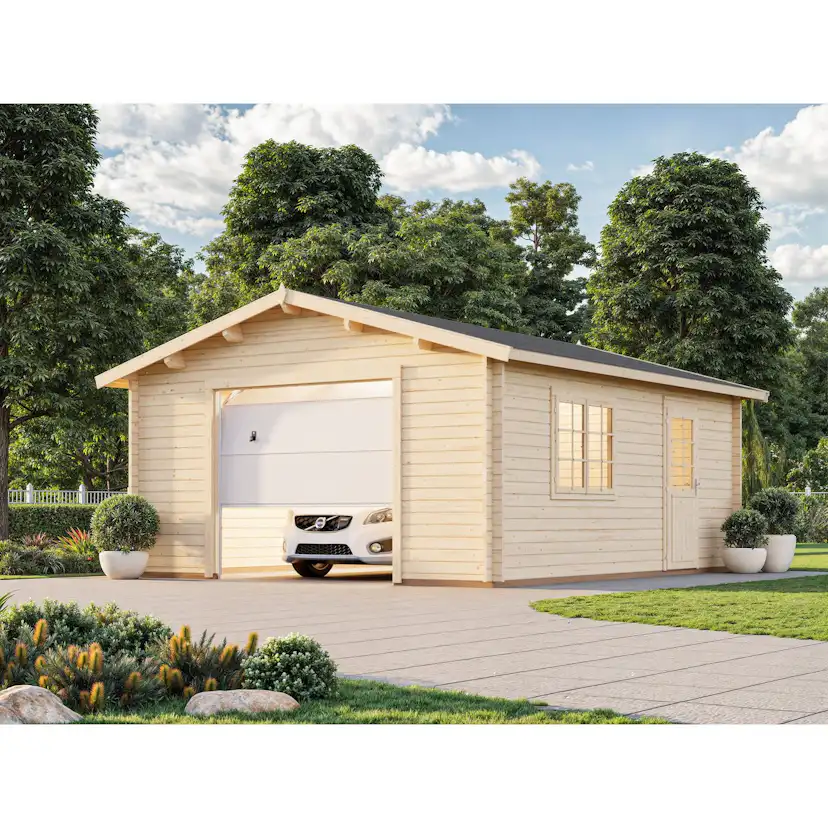 Garasjebod Palmako Roger 23,9 m2 med Leddport