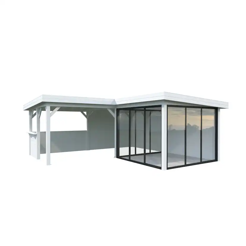 Hagestue Palmako Lenna 24,9 m2 Set 410 Slide