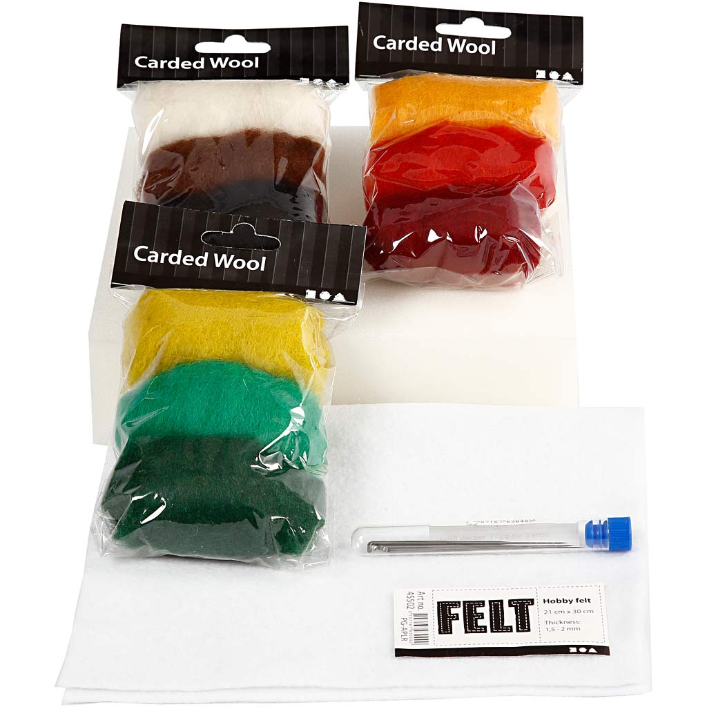 Materiellsett Creativ Company Nålefilting av Bilder 1 Sett