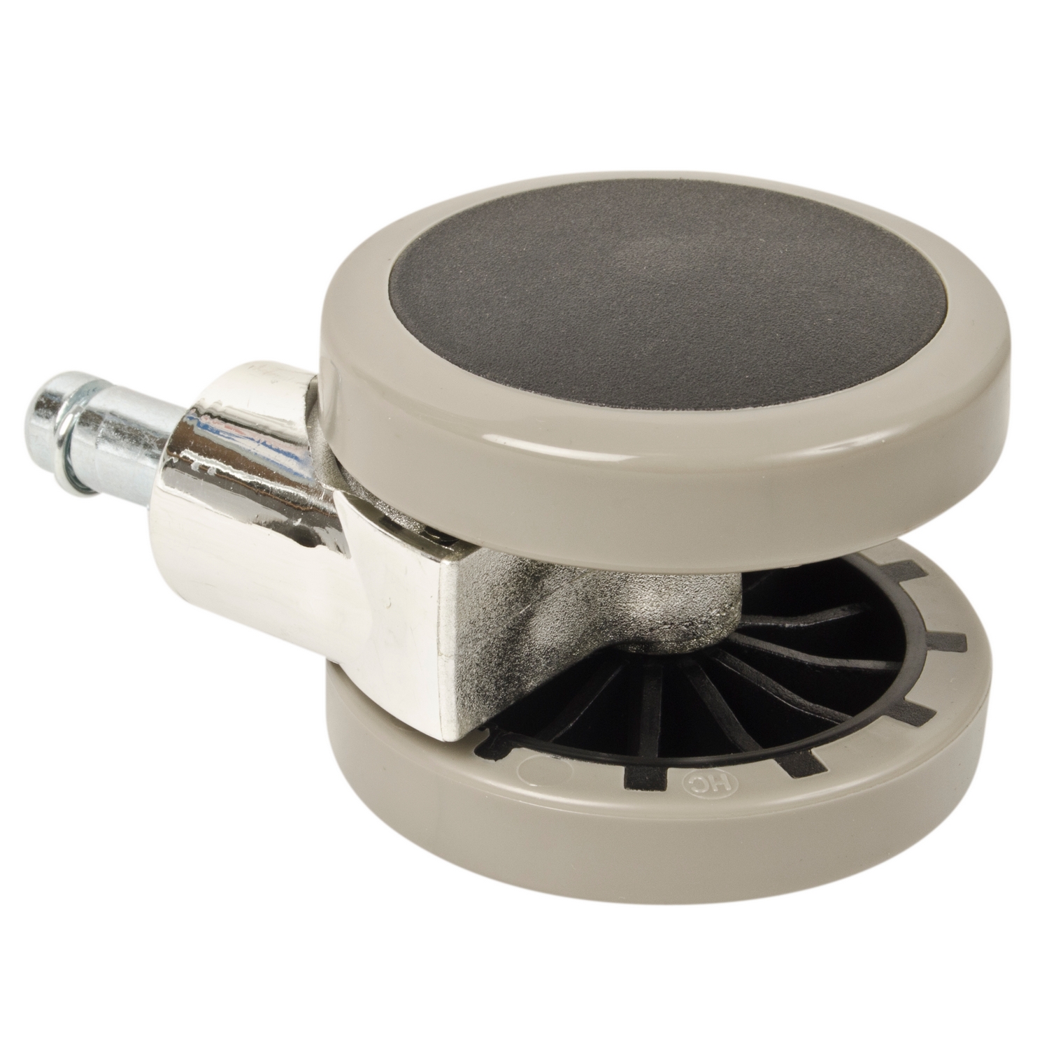 Møbelhjul Home it 65 mm, Dreibart Dobbelt