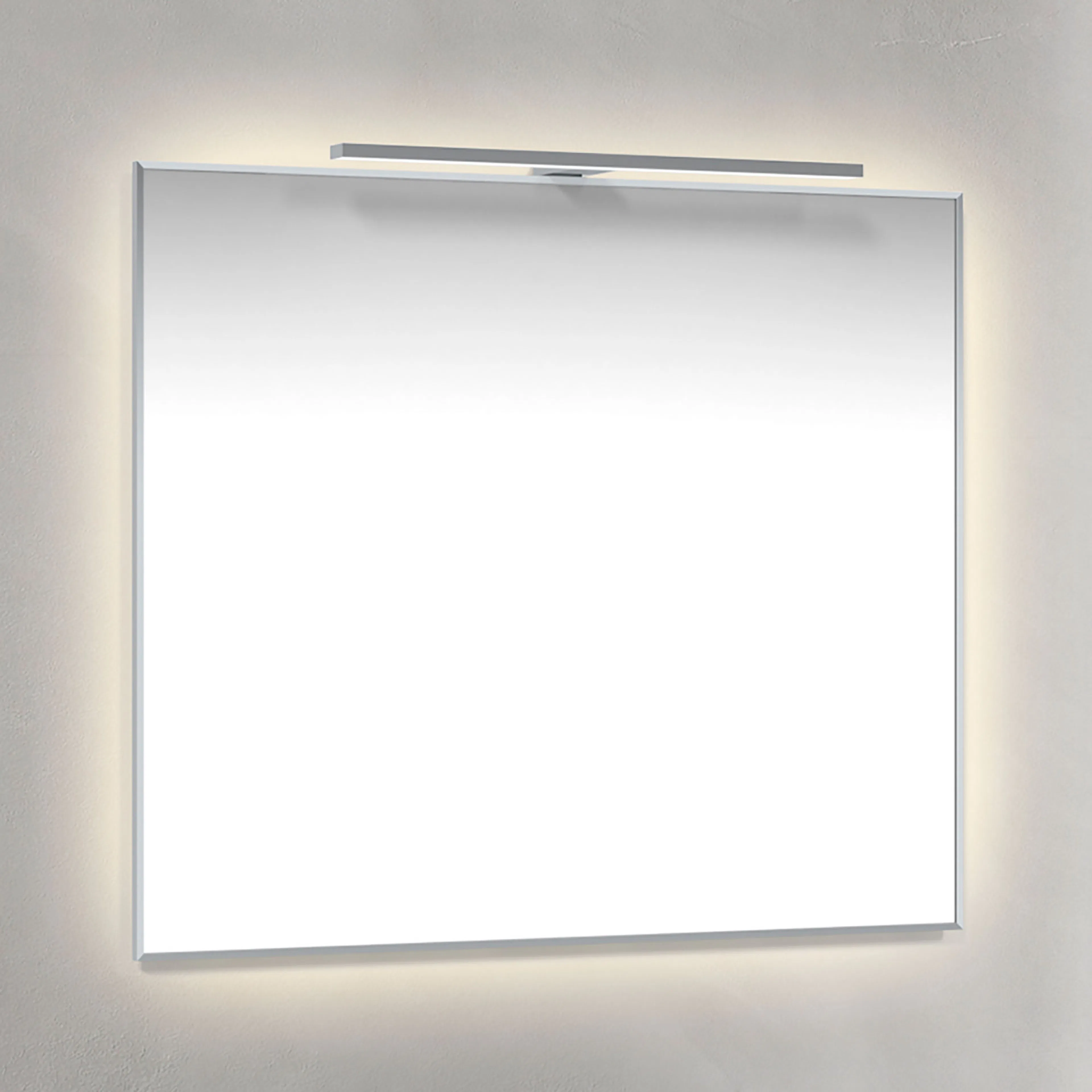 Speil Macro Design Crown Ambilight T-belysning med Ramme