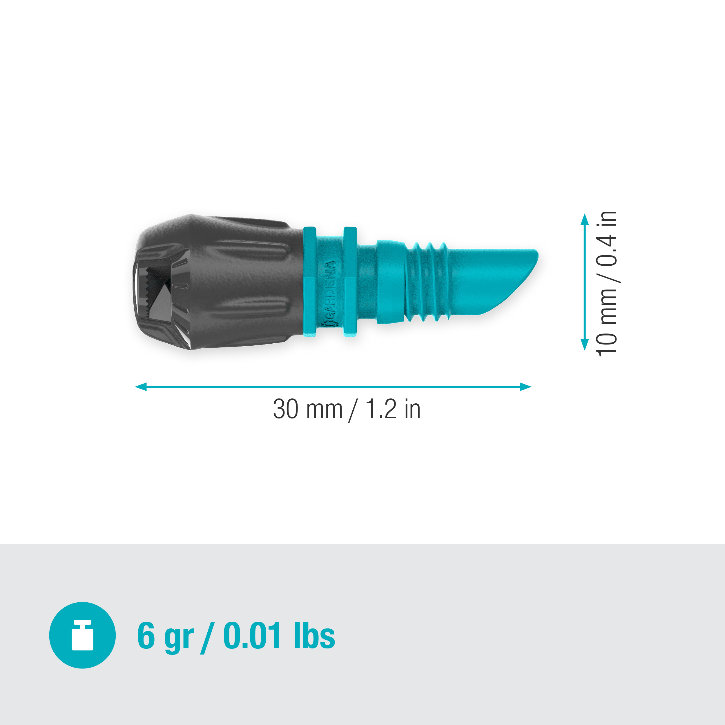 Sprederdyse Gardena Micro 90°