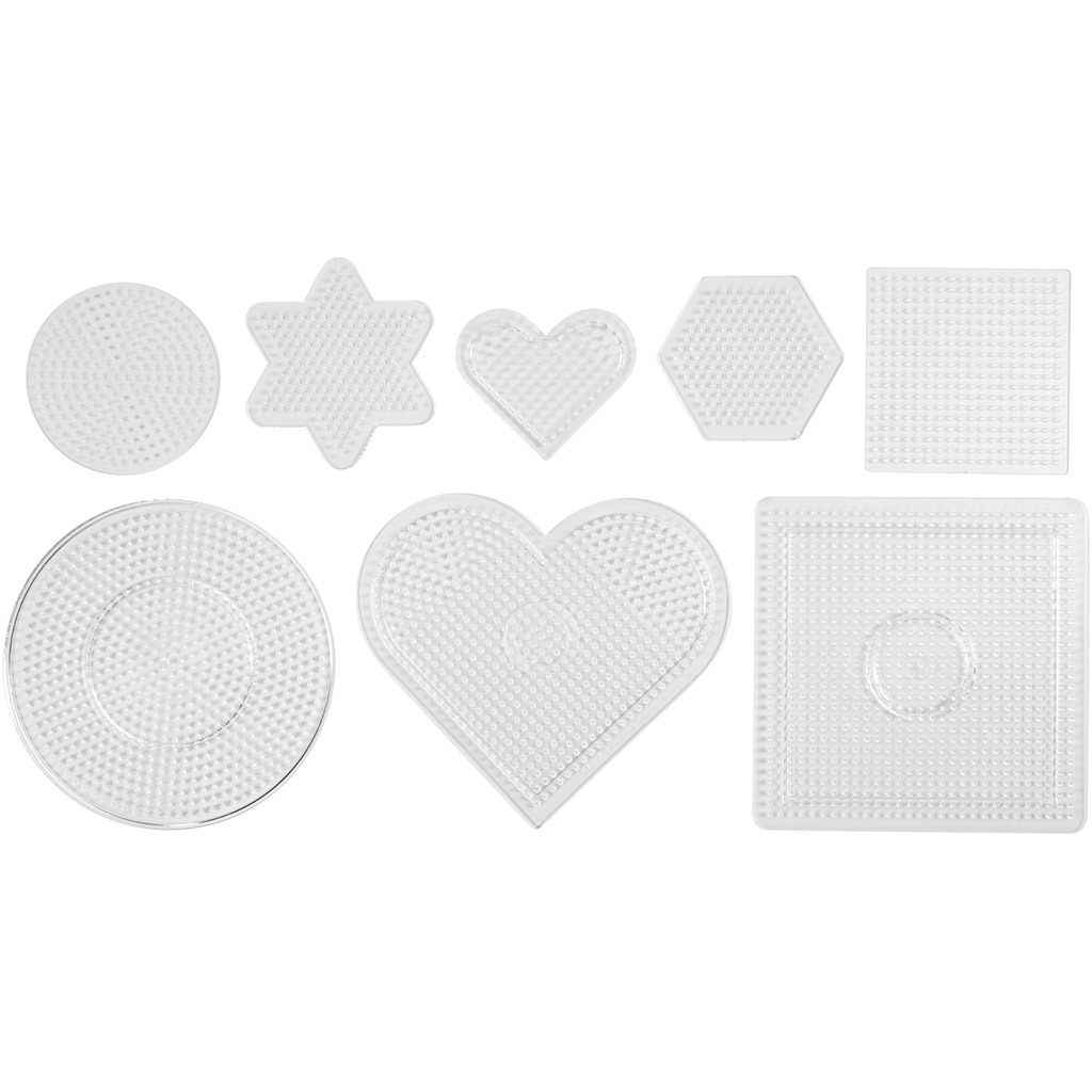 Perleplate Creativ Company Str 7-15 cm 8 St/1 Pk