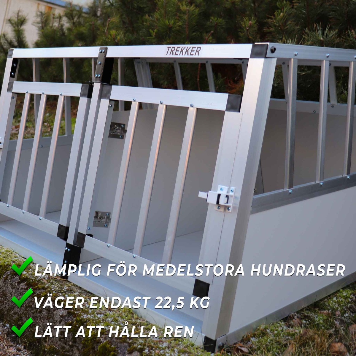 Hundebur Trekker XXL 104x90,5x69,5 cm