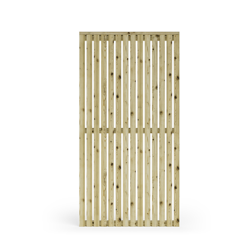Levegg Jabo Vertikal 6 Trykkimpregnert Gran 81,5x159 cm FSC (B)