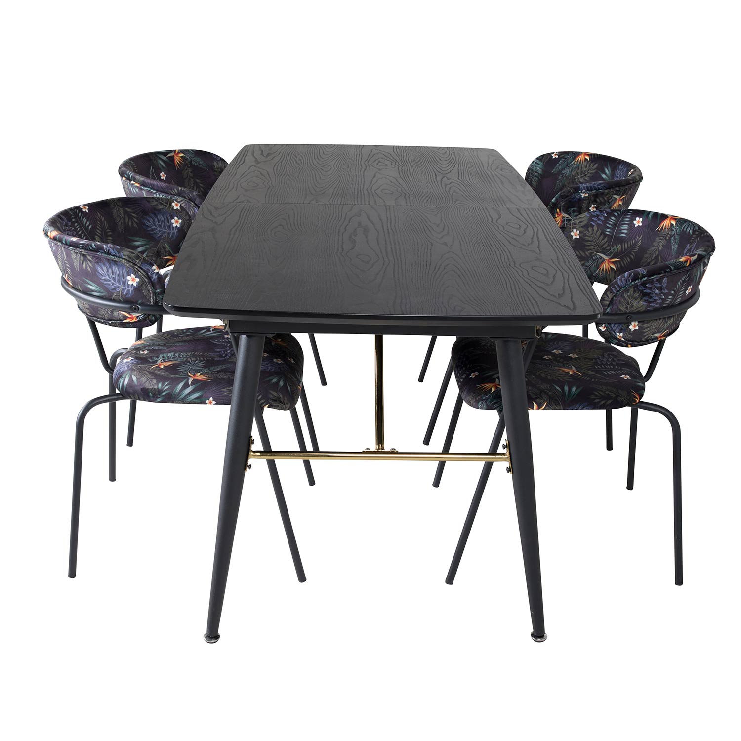 Spisegruppe Venture Home Gull med 4 Aris Stoler