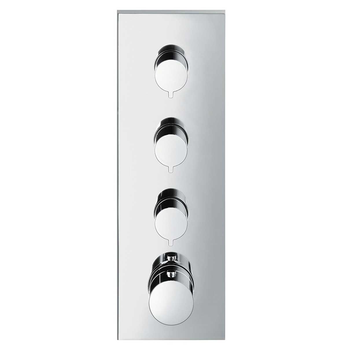 Termostatmodul Axor ShowerCollection Square för Inbyggnad