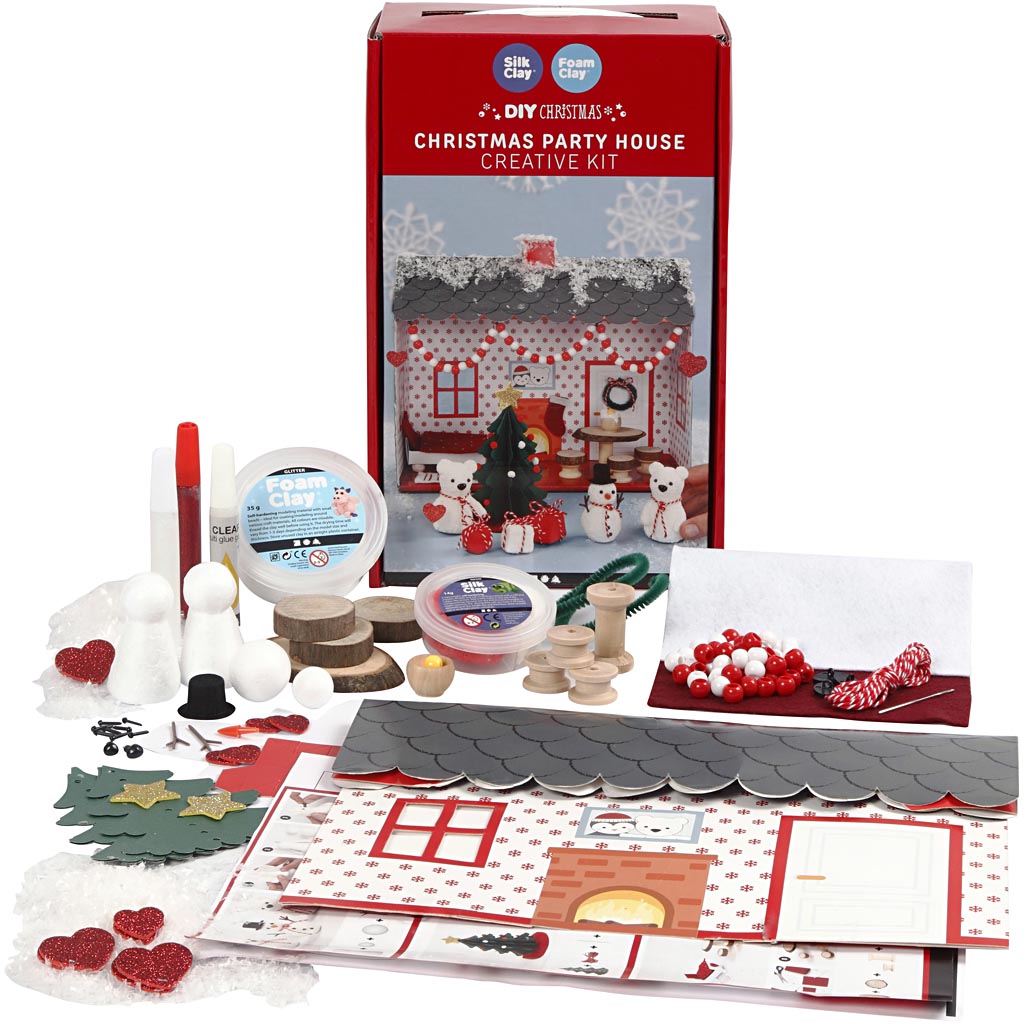 Materiellsett Creativ Company Julehus 1 Sett