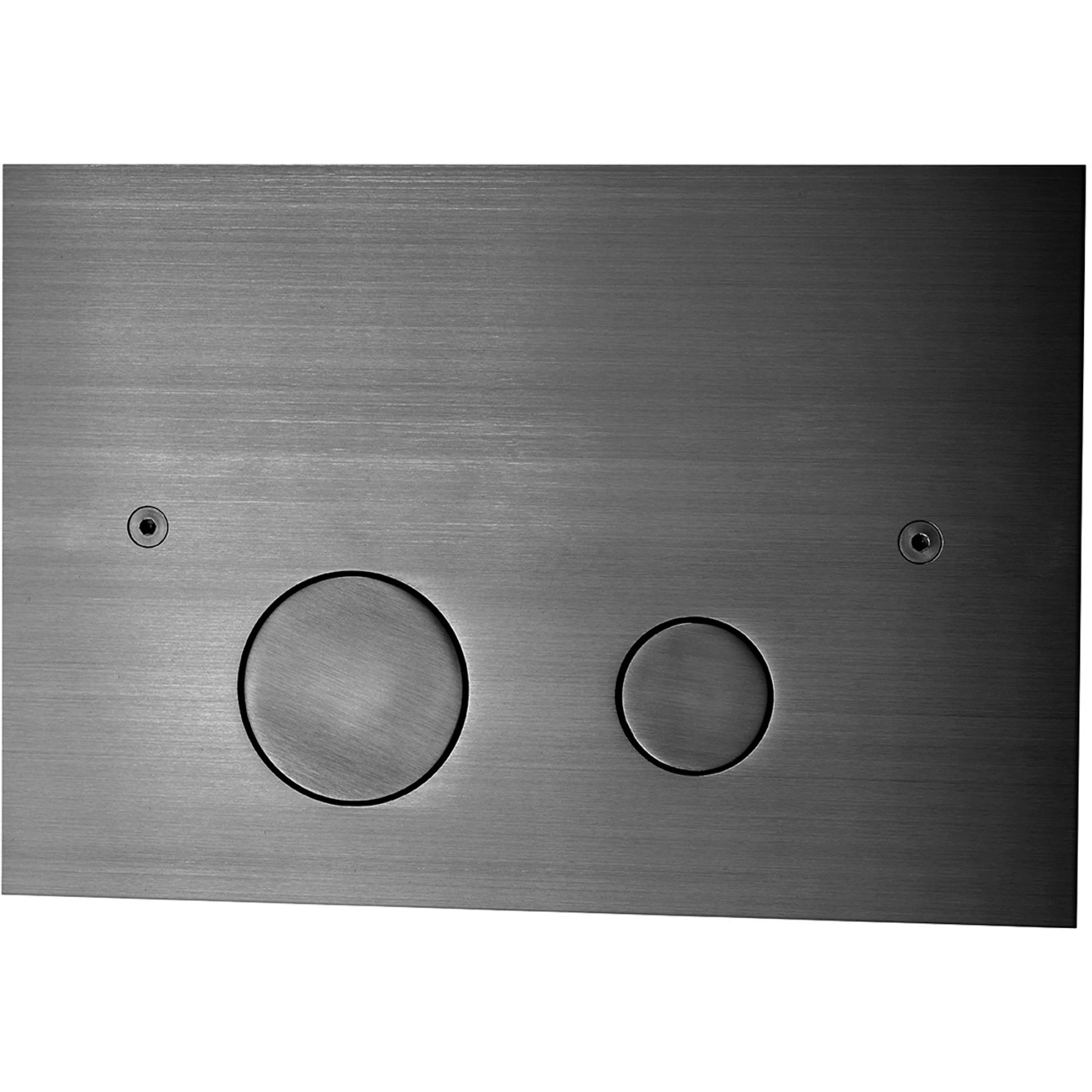 Spolknapp Tapwell TA Omegax Brushed Black Chrome