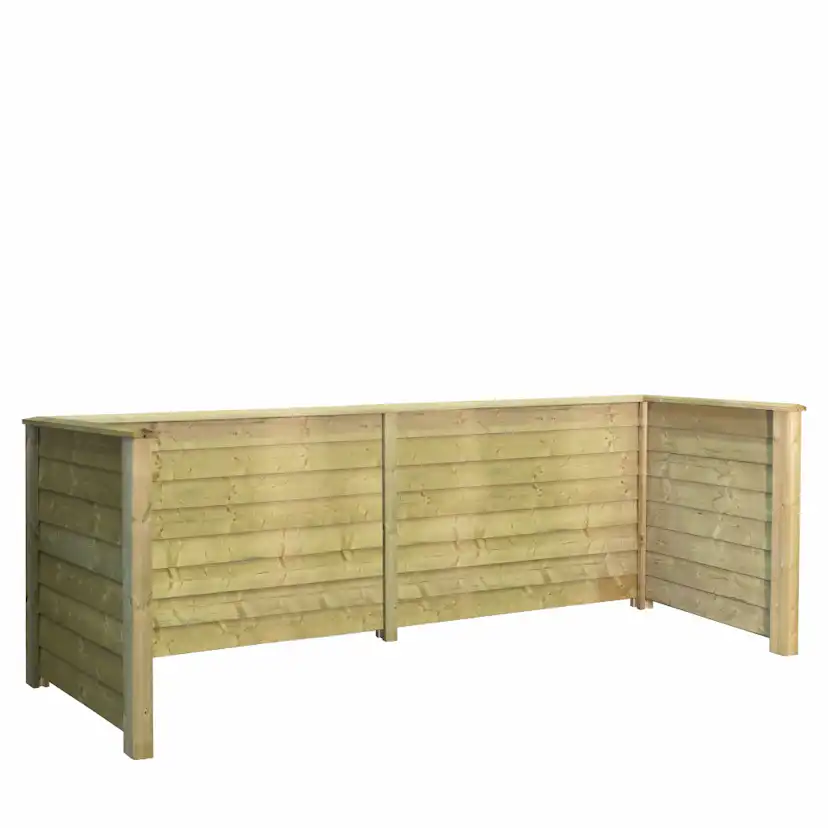 Renovasjonsskjul Klink Profil PLUS 377 x 108 cm