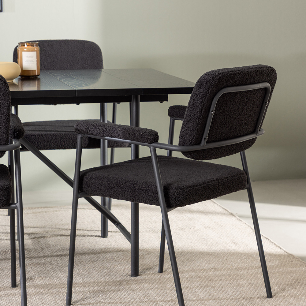 Spisegruppe Venture Home Astrid med 6 Yesterday Stoler