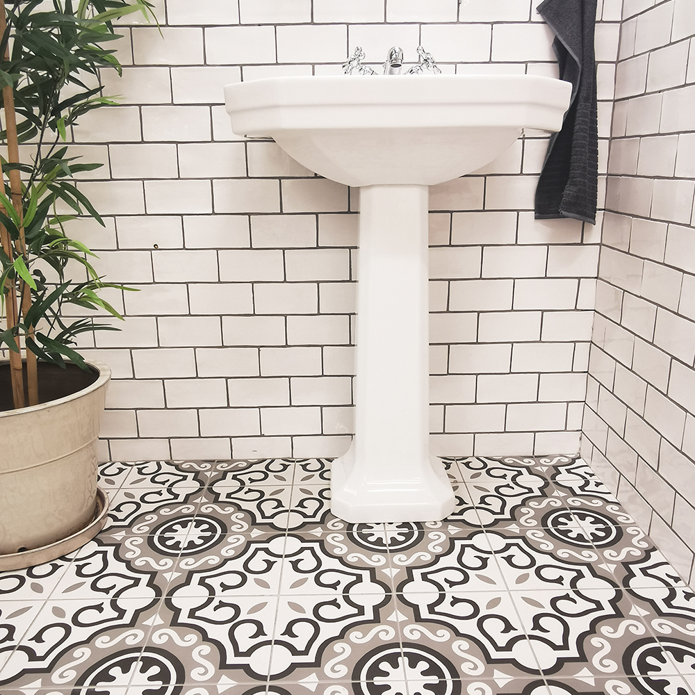 Flis Natucer Ceramica Natural Cotswold Bianco Hvit 8x15 cm