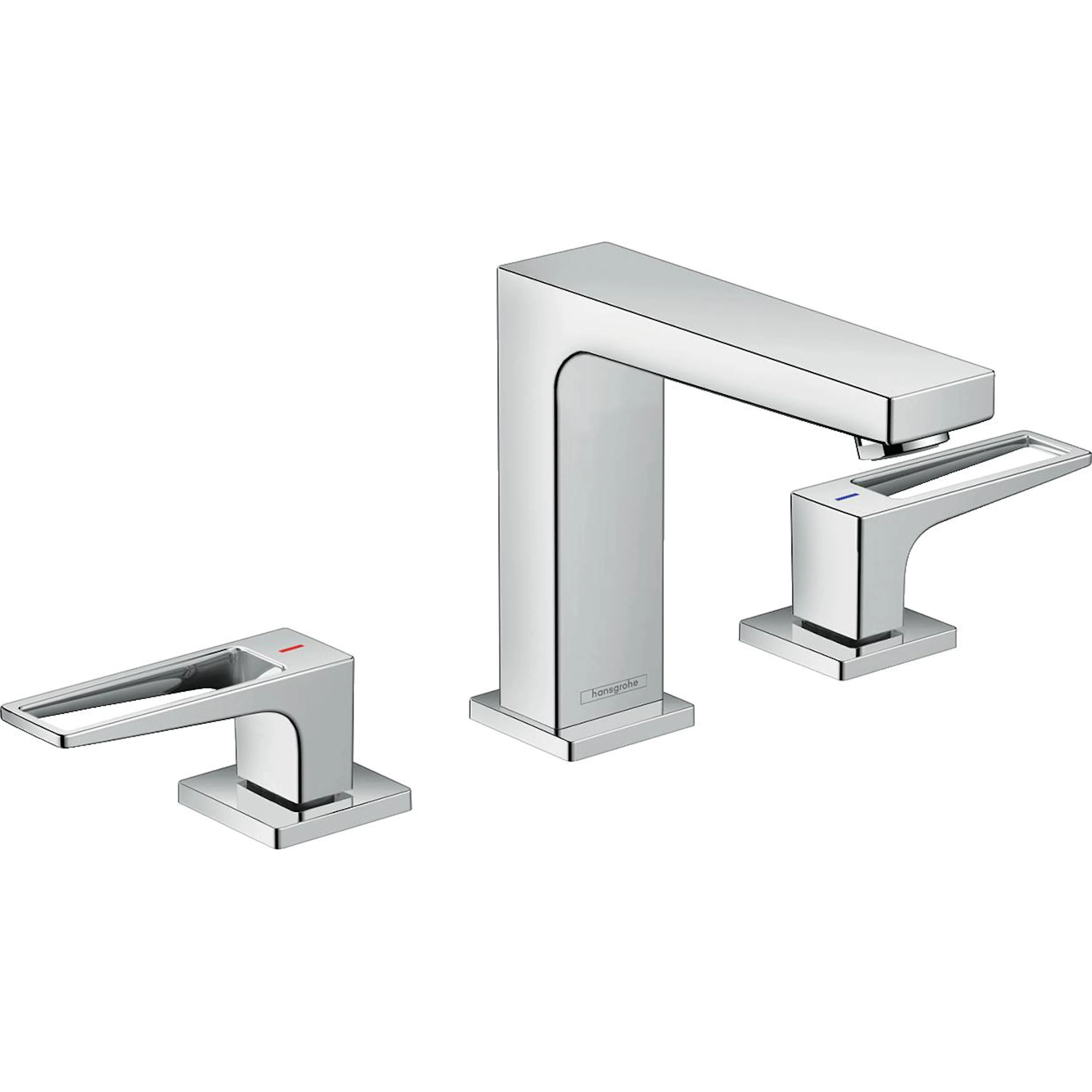 Servantbatteri Hansgrohe Metropol 110 3-hulls med Bøylehåndtak