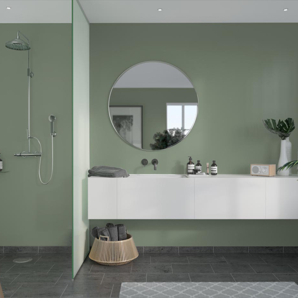 Baderomspanel Fibo 5206-00 EM Olivegreen