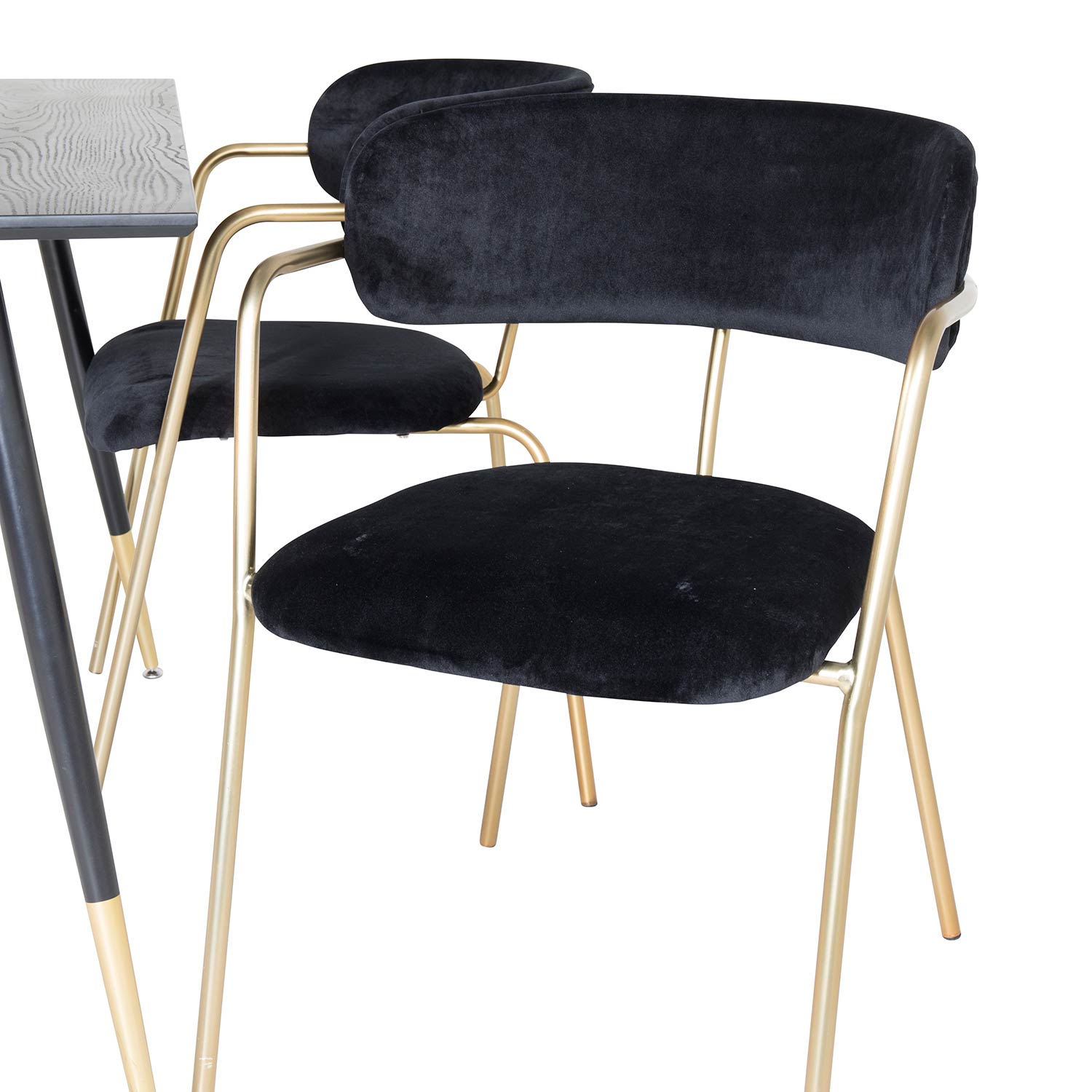 Spisegruppe Venture Home Dipp med 4 Arrow Stoler