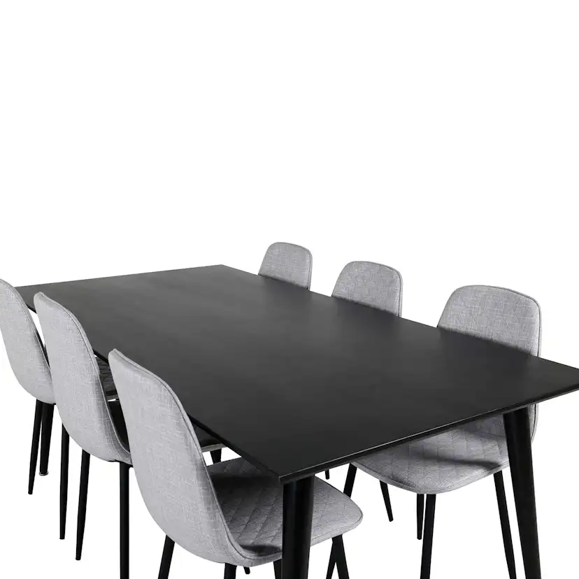 Spisegruppe Venture Home Dipp med 6 Polar Diamond Stoler
