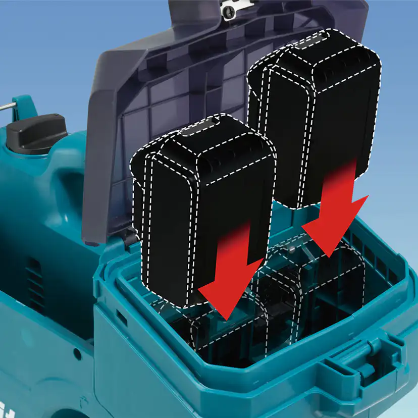 Høytrykksspyler Makita LXT DHW080ZK LXT 2x18V uten Batteri & Lader