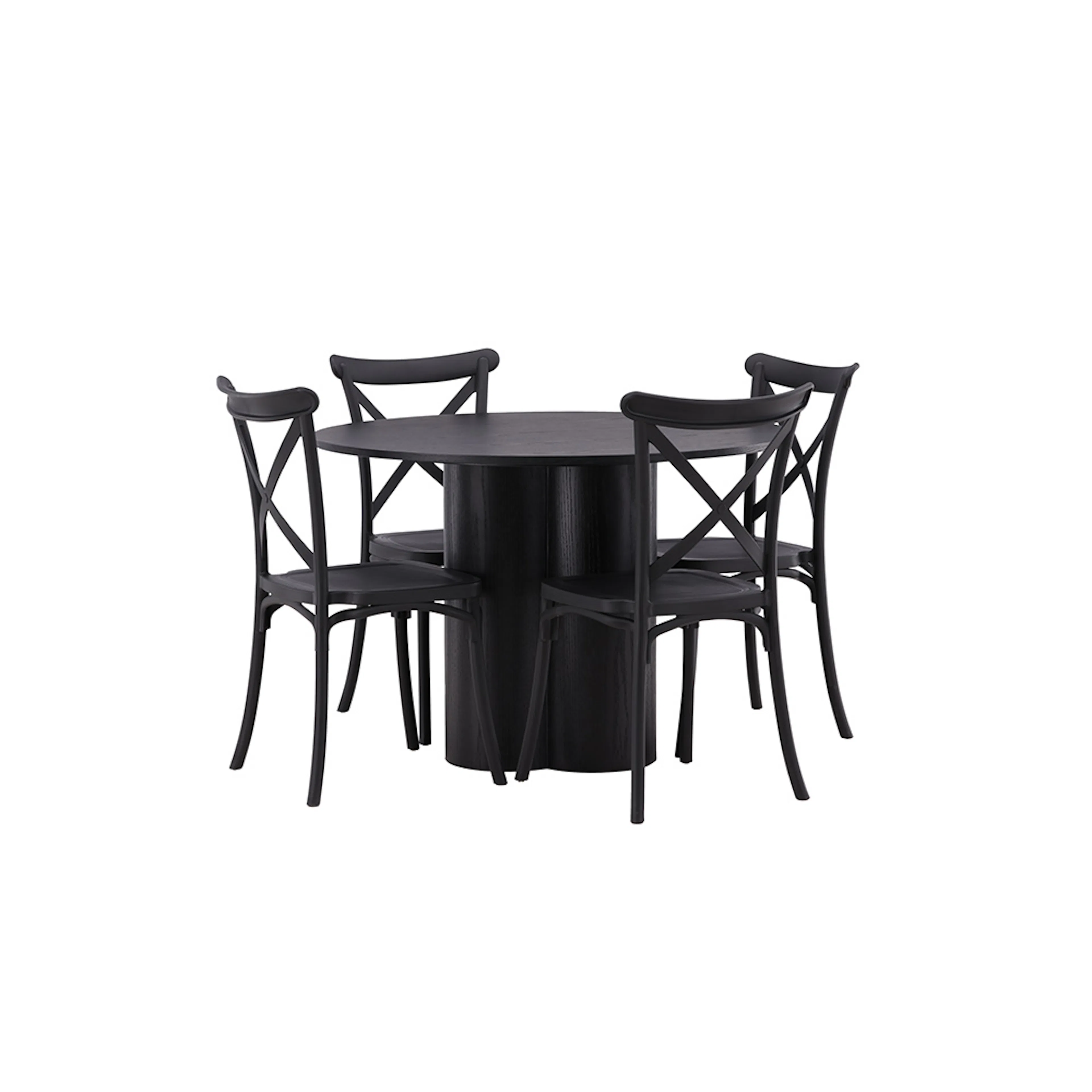 Spisegruppe Venture Home Olivia med 4 Crosett Stoler